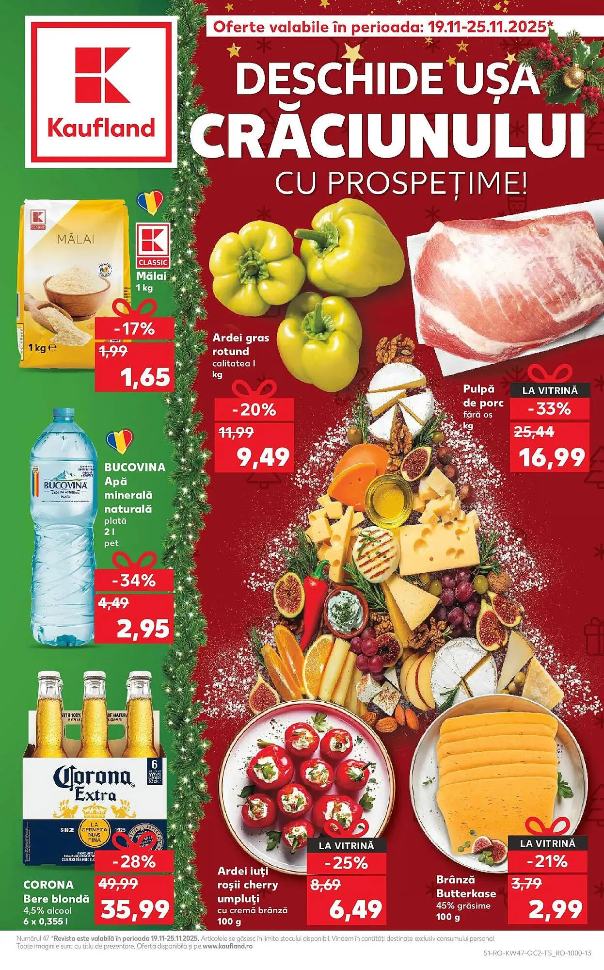 Catalog Catalog Kaufland de la 19 noiembrie până la 25 noiembrie 2025 - Revista Pagina 1