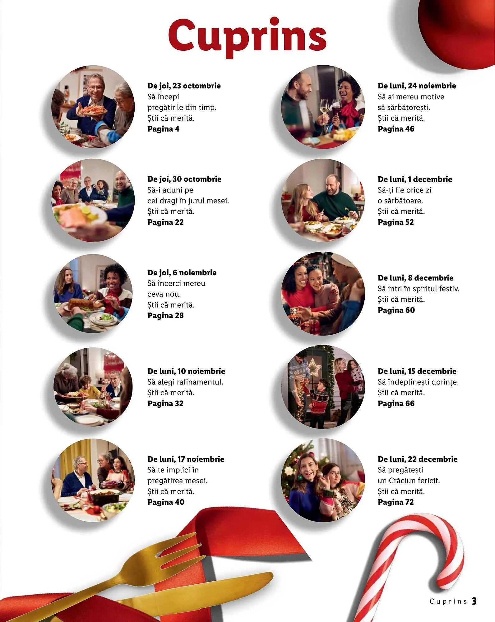 Catalog Catalog Lidl de la 15 octombrie până la 31 decembrie 2025 - Revista Pagina 3