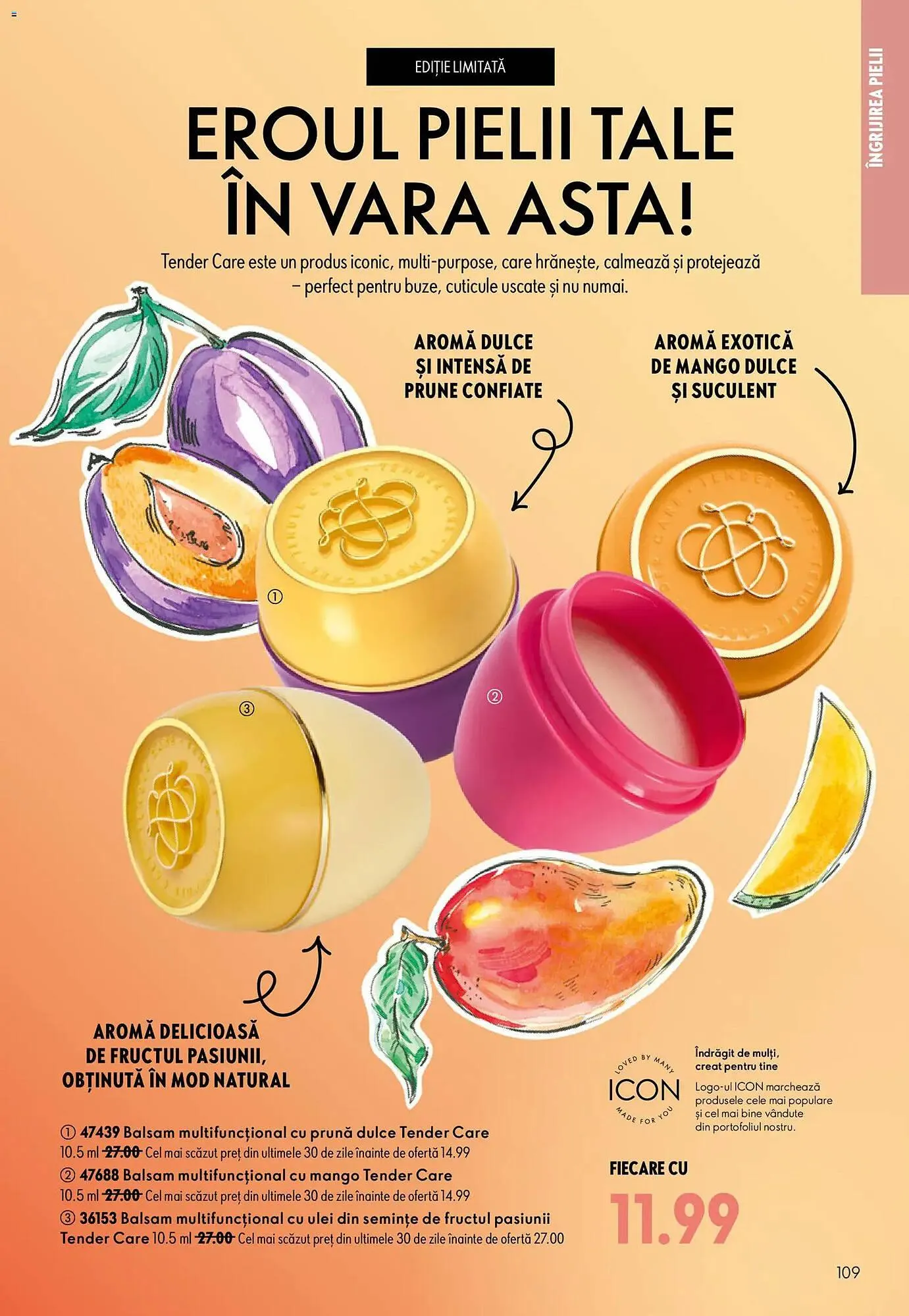 Catalog Catalog Oriflame de la 17 iunie până la 7 iulie 2026 - Revista Pagina 109