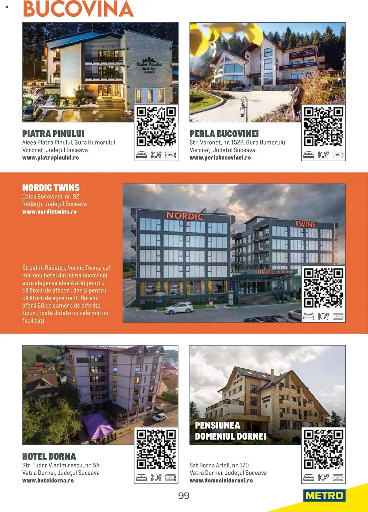 Catalog Catalog Metro de la 31 iulie până la 31 decembrie 2026 - Revista Pagina 99