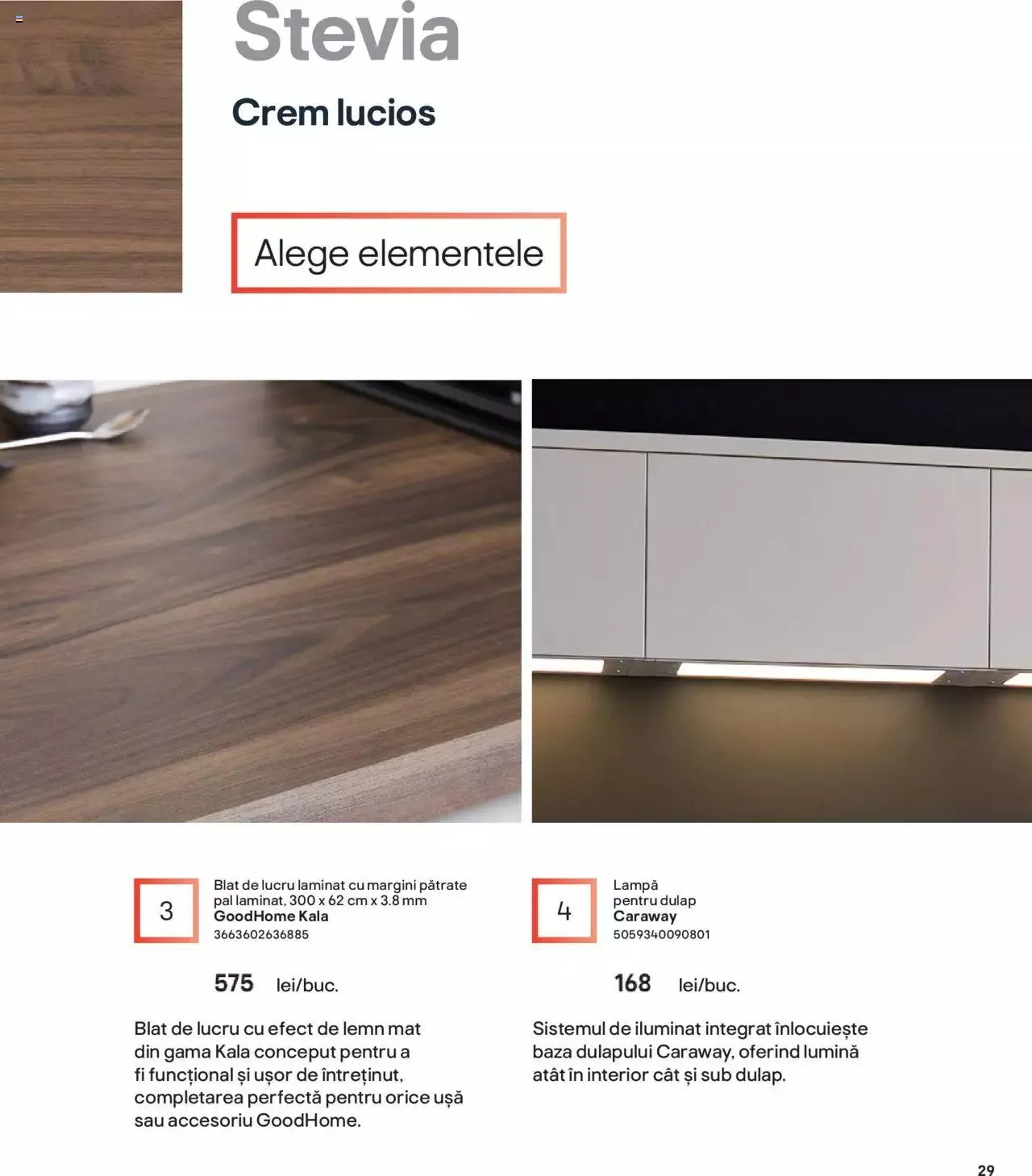 Catalog Brico Depot catalog - Bucătării modulare de la 1 ianuarie până la 31 decembrie 2023 - Revista Pagina 29