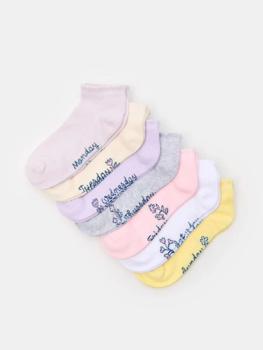 Set de 7 perechi de șosete