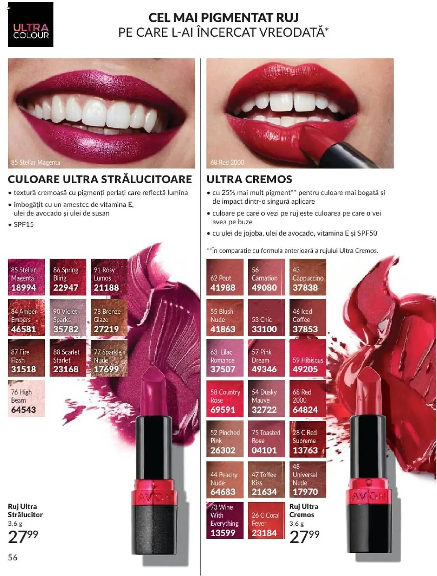 Catalog Catalog Avon de la 1 aprilie până la 30 aprilie 2025 - Revista Pagina 56