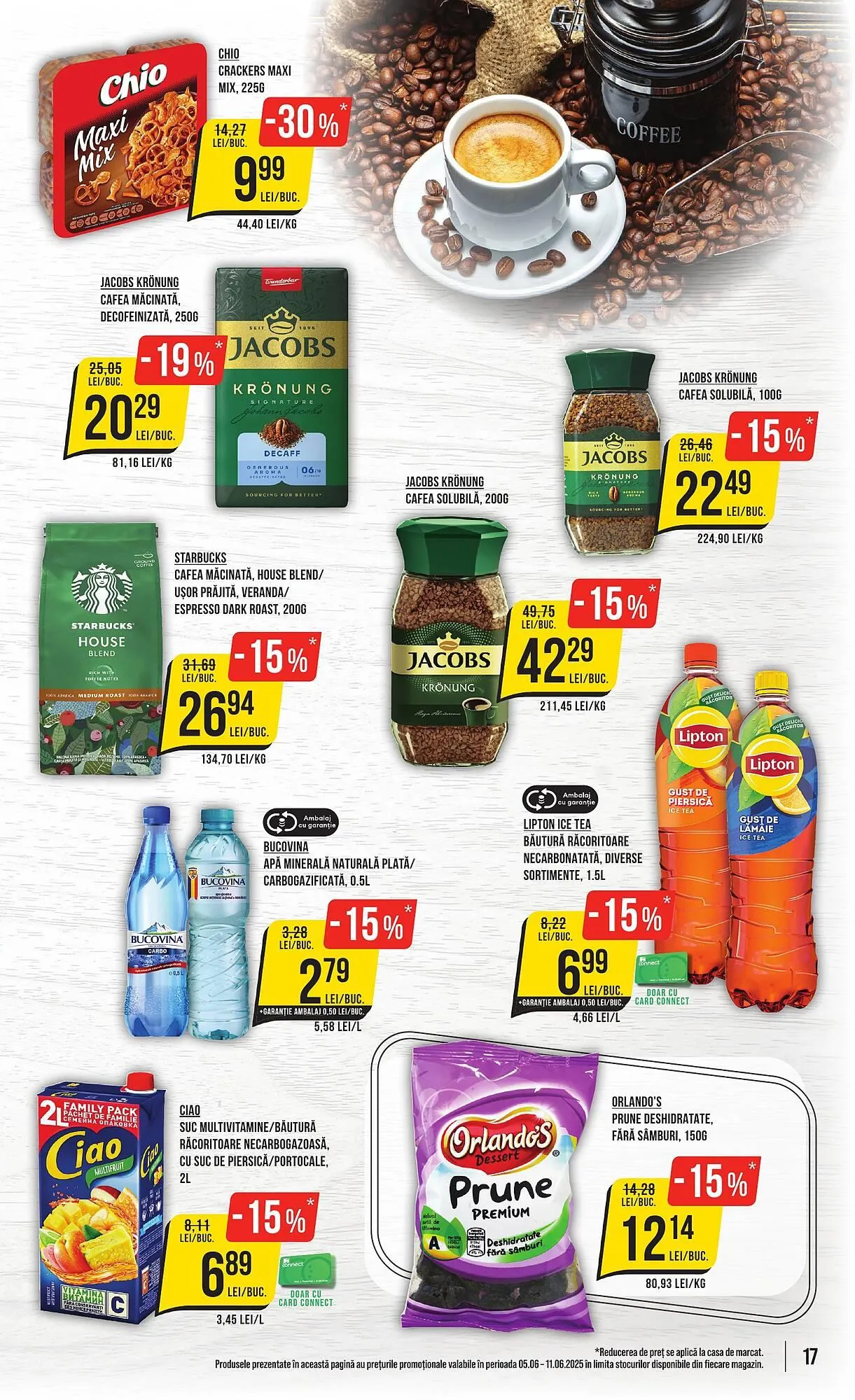 Catalog Catalog Mega Image de la 5 iunie până la 11 iunie 2025 - Revista Pagina 17