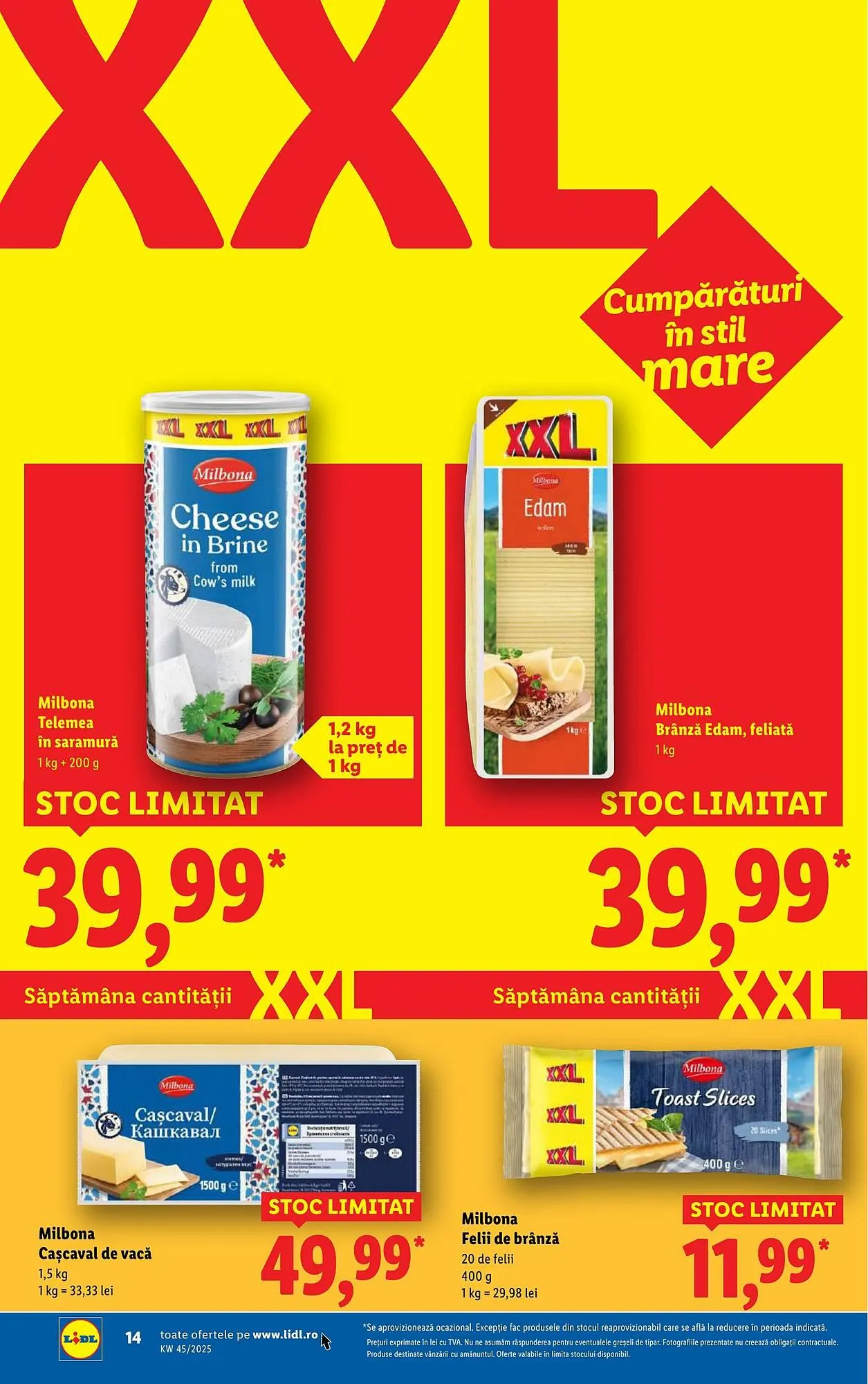 Catalog Catalog Lidl de la 3 noiembrie până la 9 noiembrie 2025 - Revista Pagina 14