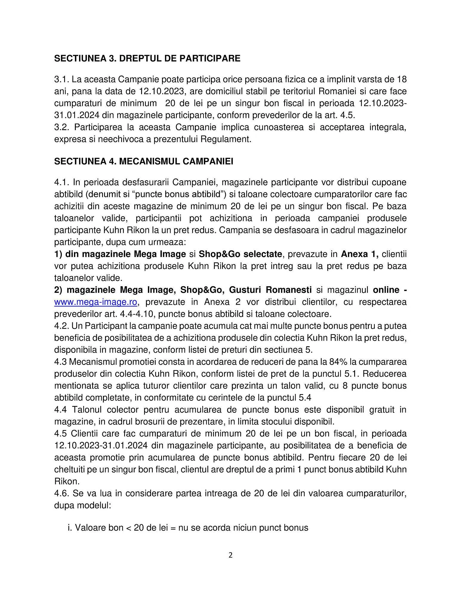 Catalog Mega Image catalog de la 12 octombrie până la 31 ianuarie 2024 - Revista Pagina 2