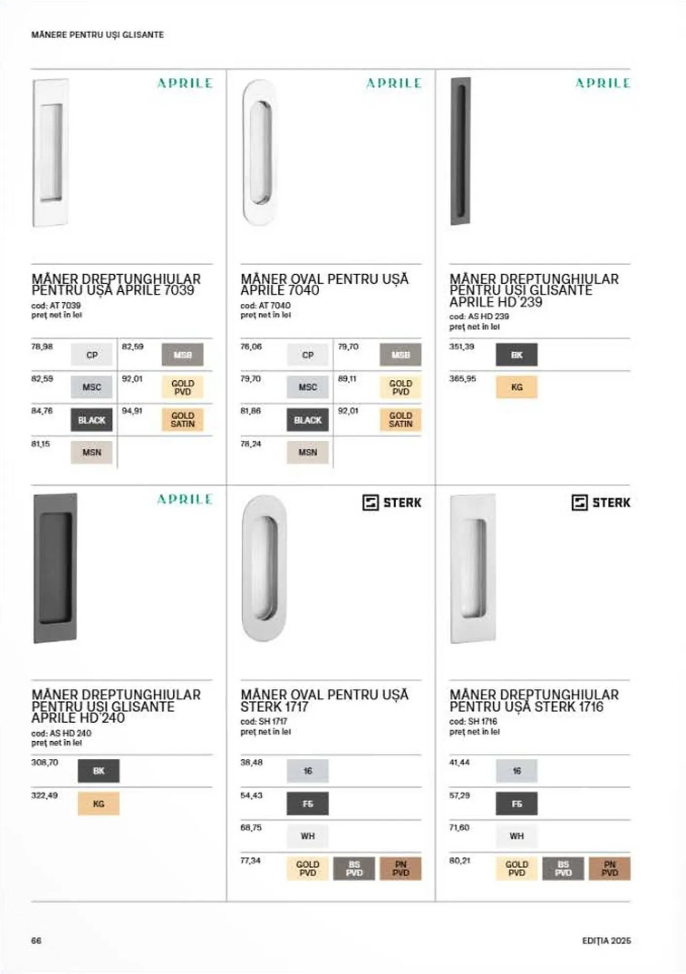 Catalog Catalog Proges de la 8 septembrie până la 31 decembrie 2025 - Revista Pagina 68