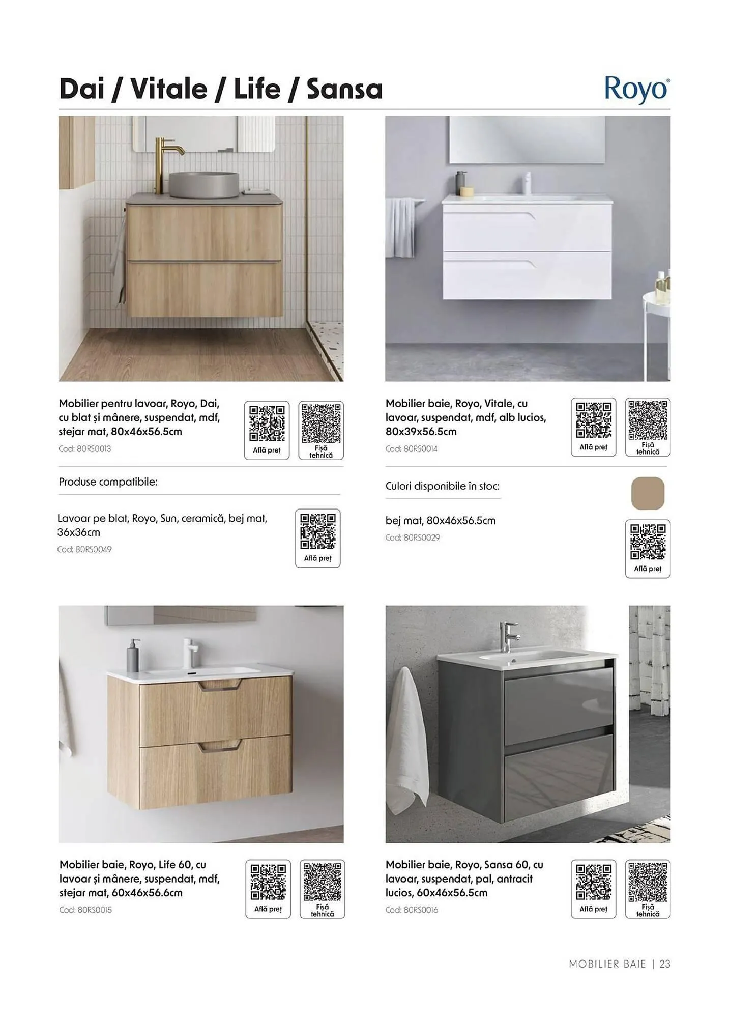 Catalog Catalog Romstal de la 1 aprilie până la 31 decembrie 2026 - Revista Pagina 23