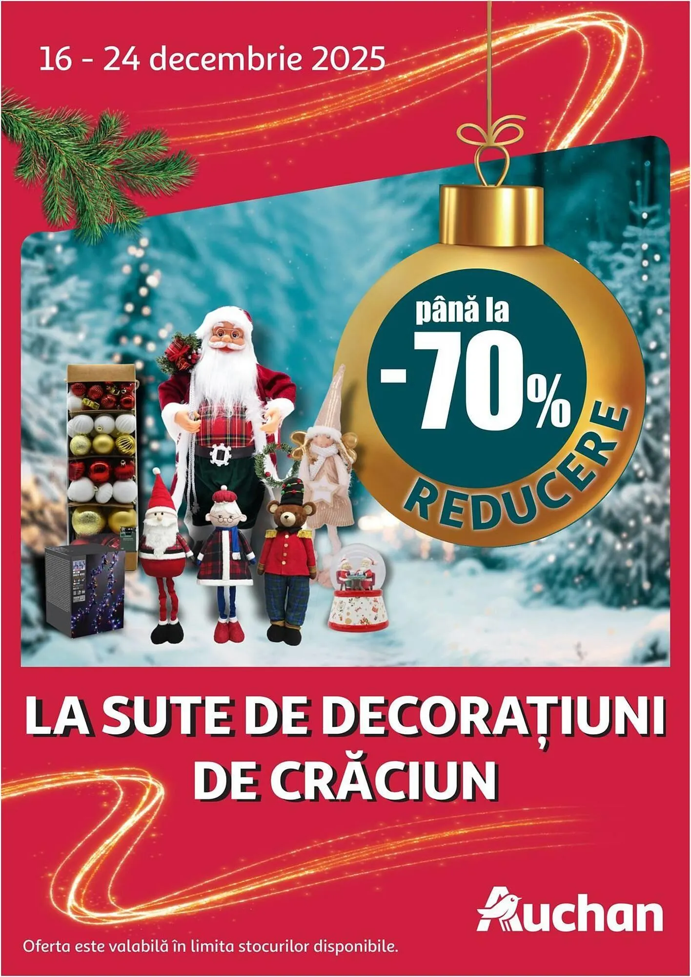 Catalog Catalog Auchan de la 17 decembrie până la 1 ianuarie 2026 - Revista Pagina 27