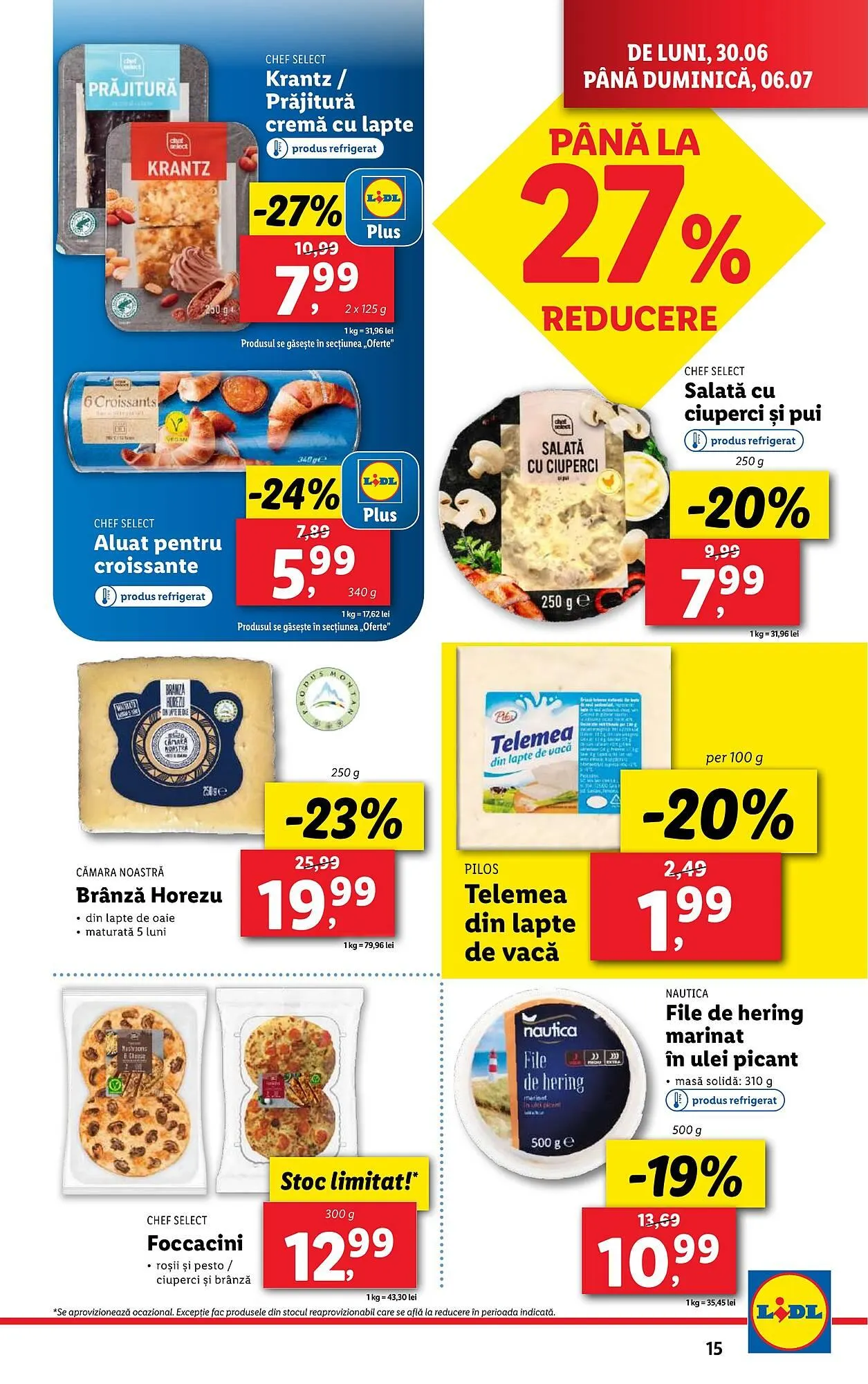 Catalog Catalog Lidl de la 30 iunie până la 6 iulie 2025 - Revista Pagina 15