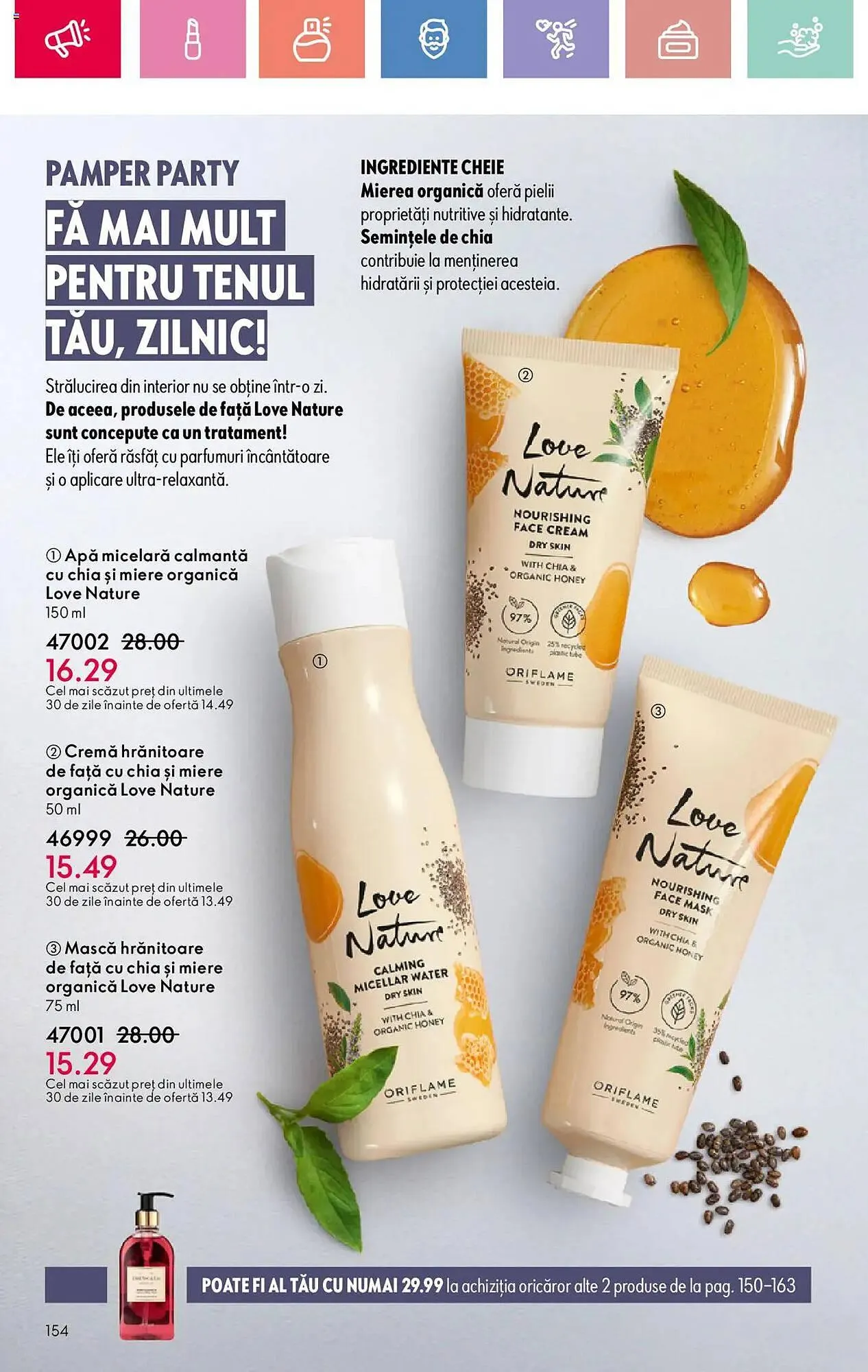 Catalog Catalog Oriflame de la 26 iulie până la 19 august 2025 - Revista Pagina 154