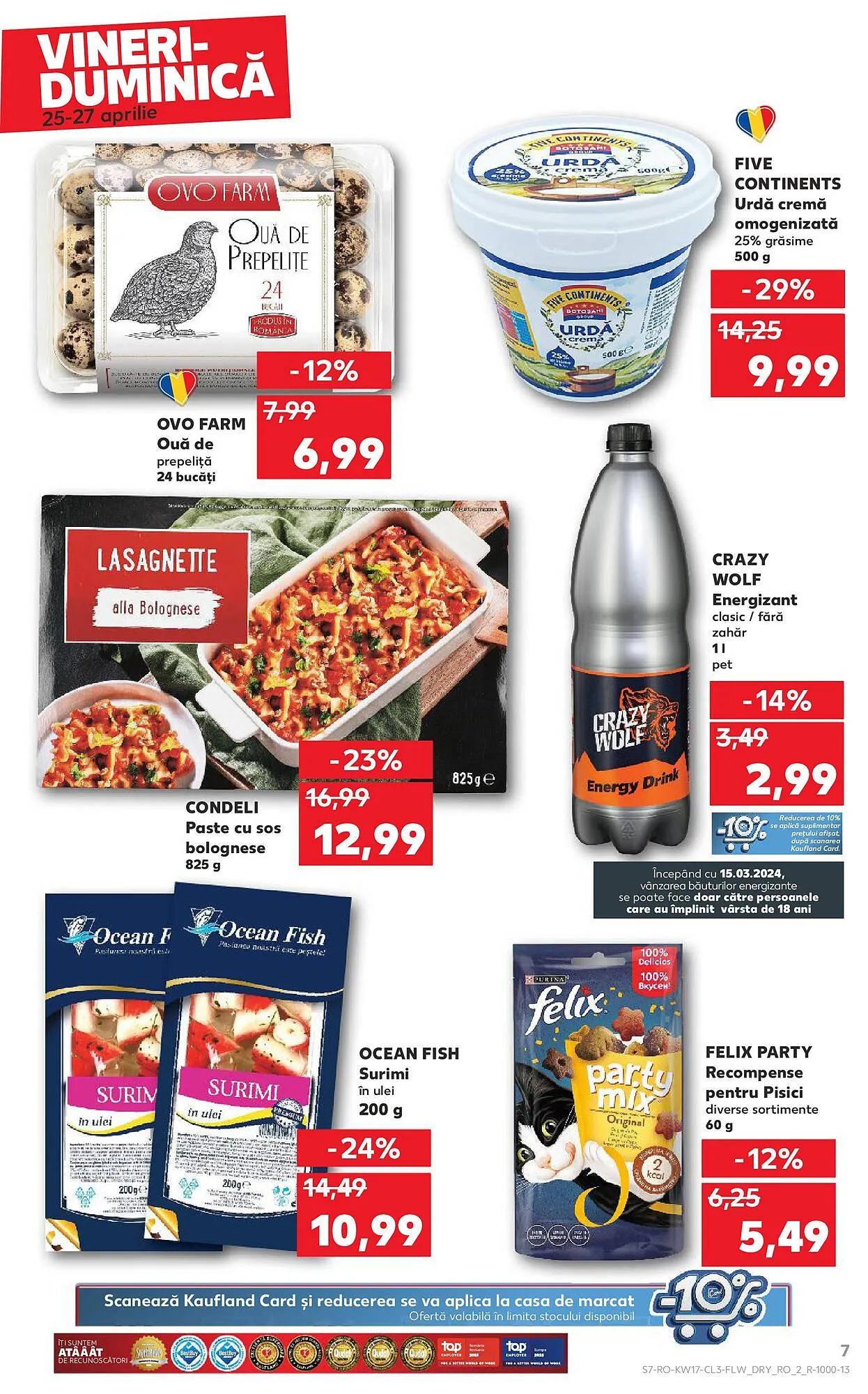 Catalog Catalog Kaufland de la 25 aprilie până la 27 aprilie 2025 - Revista Pagina 7
