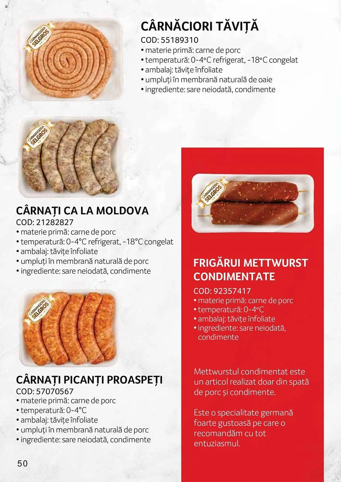 Catalog Selgros catalog de la 27 aprilie până la 31 decembrie 2023 - Revista Pagina 50