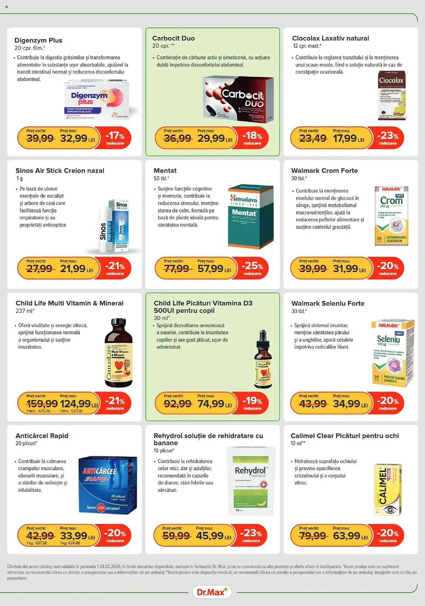 Catalog Catalog Dr.Max de la 31 ianuarie până la 28 februarie 2026 - Revista Pagina 5