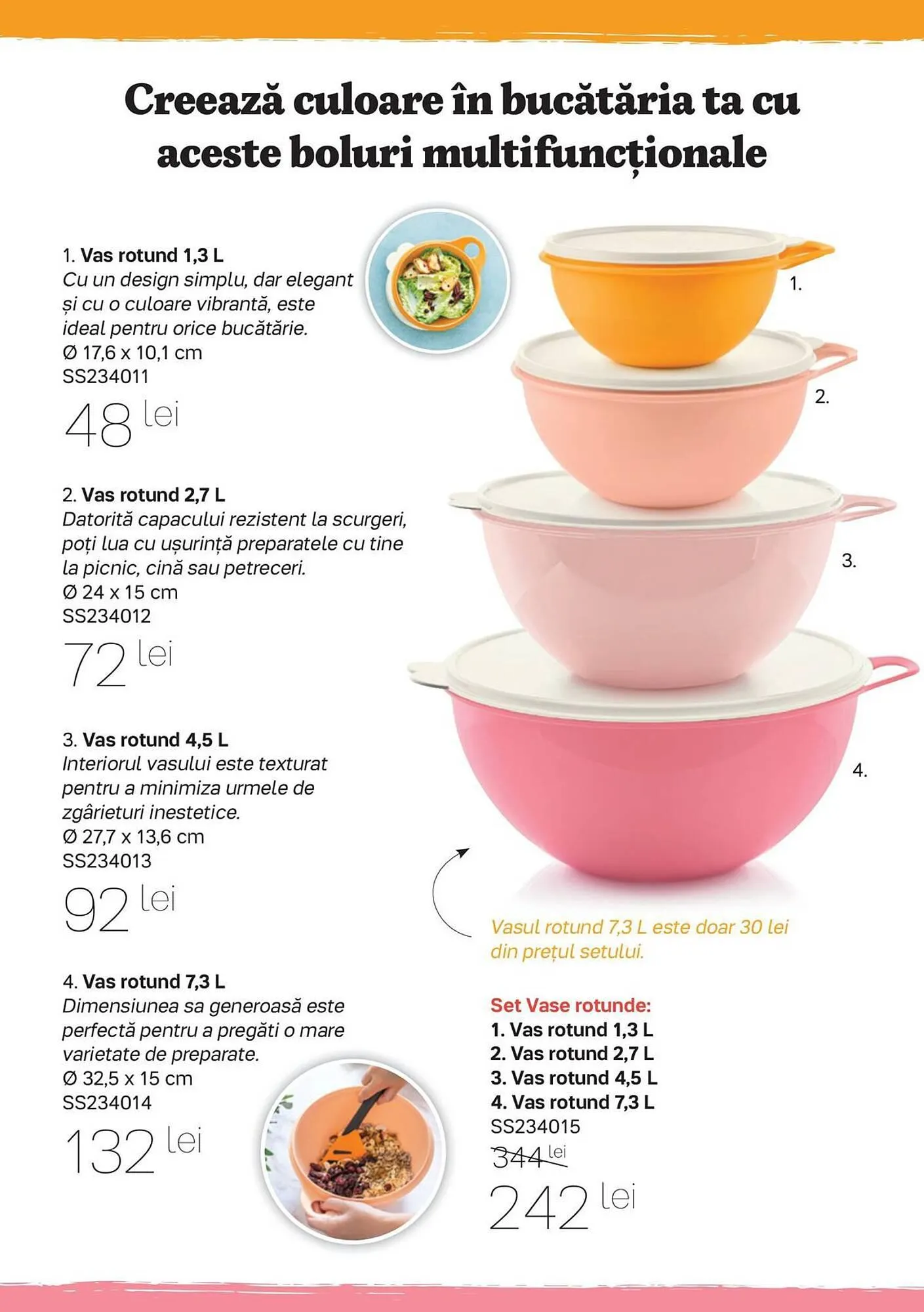 Catalog Tupperware catalog de la 3 octombrie până la 5 noiembrie 2023 - Revista Pagina 10