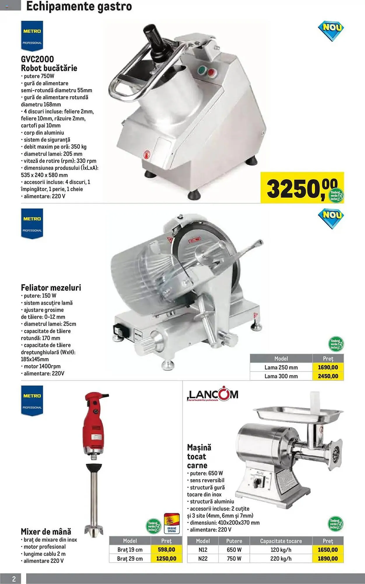 Catalog Catalog Metro de la 1 aprilie până la 30 iunie 2025 - Revista Pagina 2