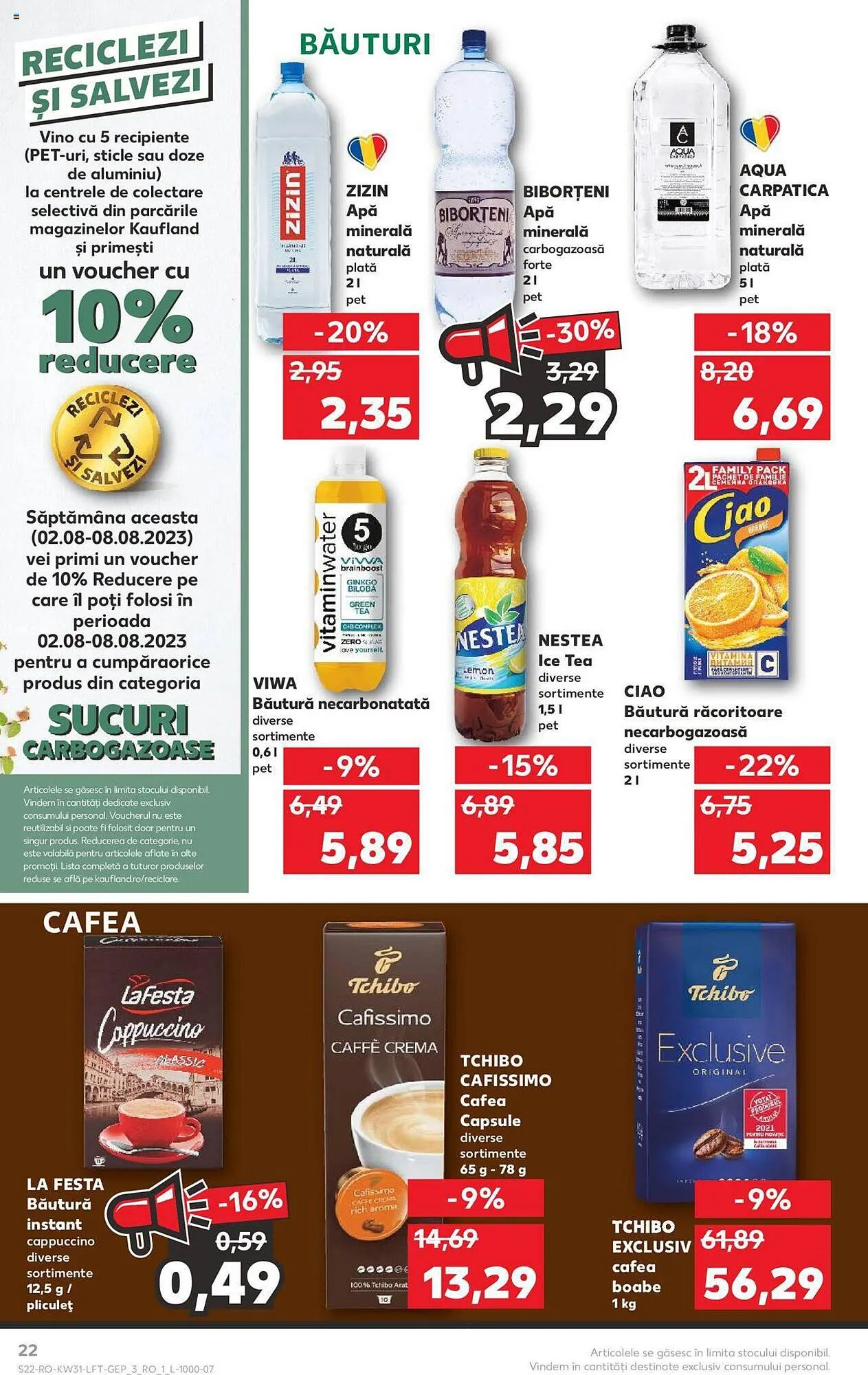 Catalog Kaufland catalog de la 2 august până la 8 august 2023 - Revista Pagina 22