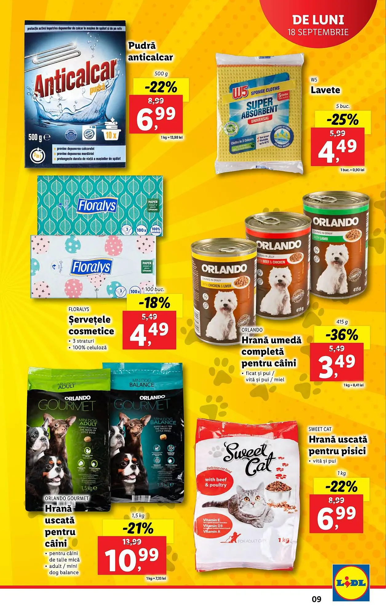 Catalog Lidl catalog de la 18 septembrie până la 24 septembrie 2023 - Revista Pagina 9