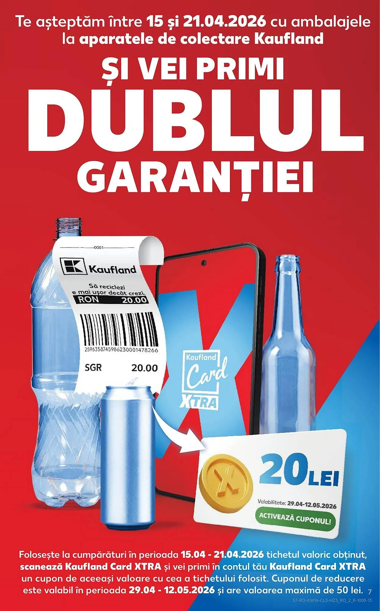 Catalog Catalog Kaufland de la 15 aprilie până la 21 aprilie 2026 - Revista Pagina 7