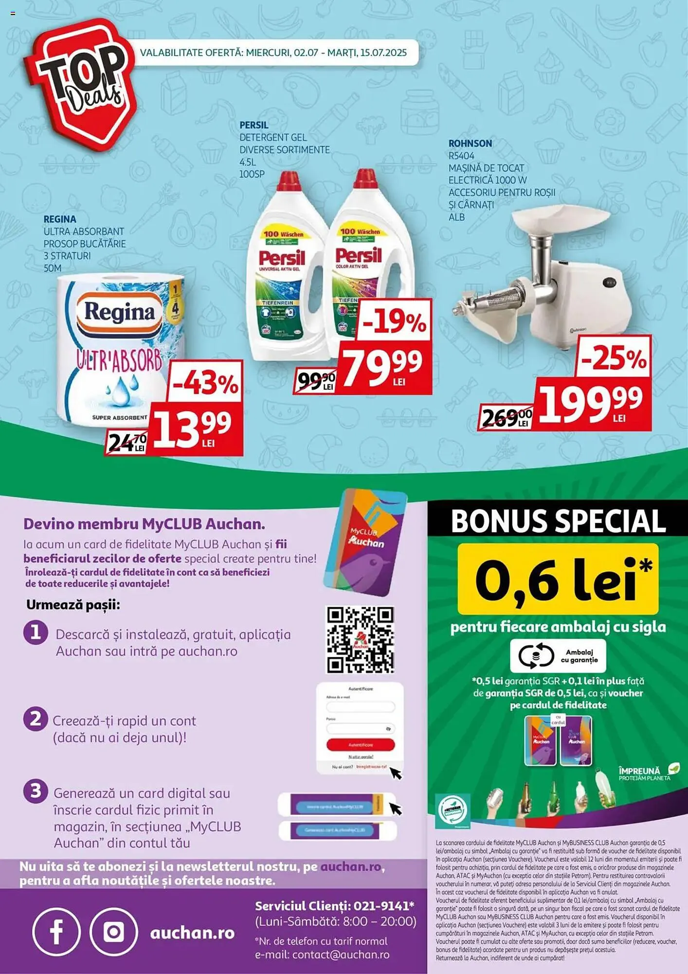 Catalog Catalog Auchan de la 1 iulie până la 15 iulie 2025 - Revista Pagina 24