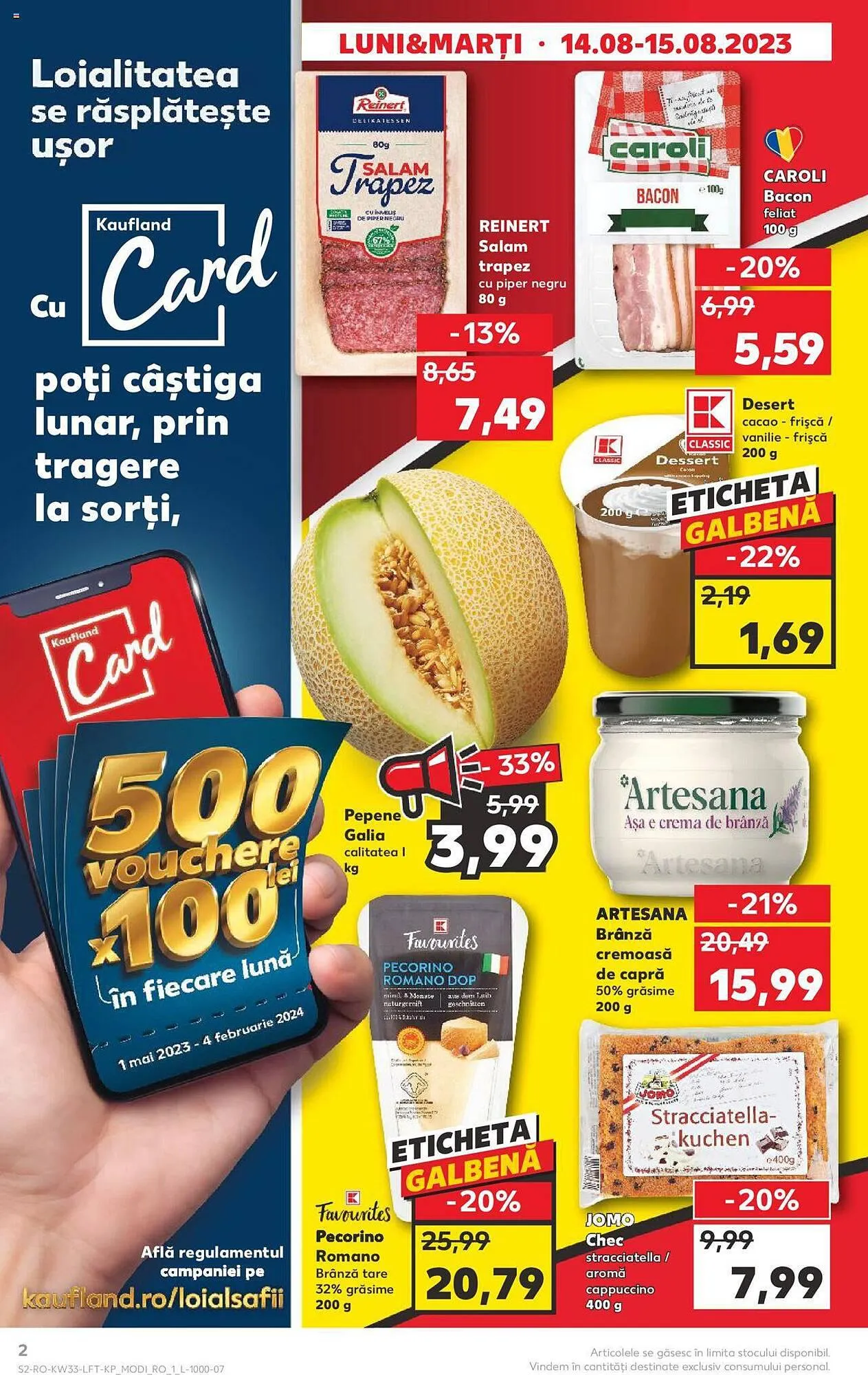 Catalog Kaufland catalog de la 16 august până la 22 august 2023 - Revista Pagina 2