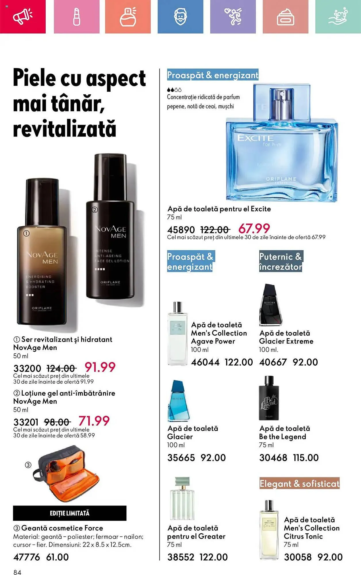 Catalog Catalog Oriflame de la 6 iulie până la 26 iulie 2025 - Revista Pagina 84