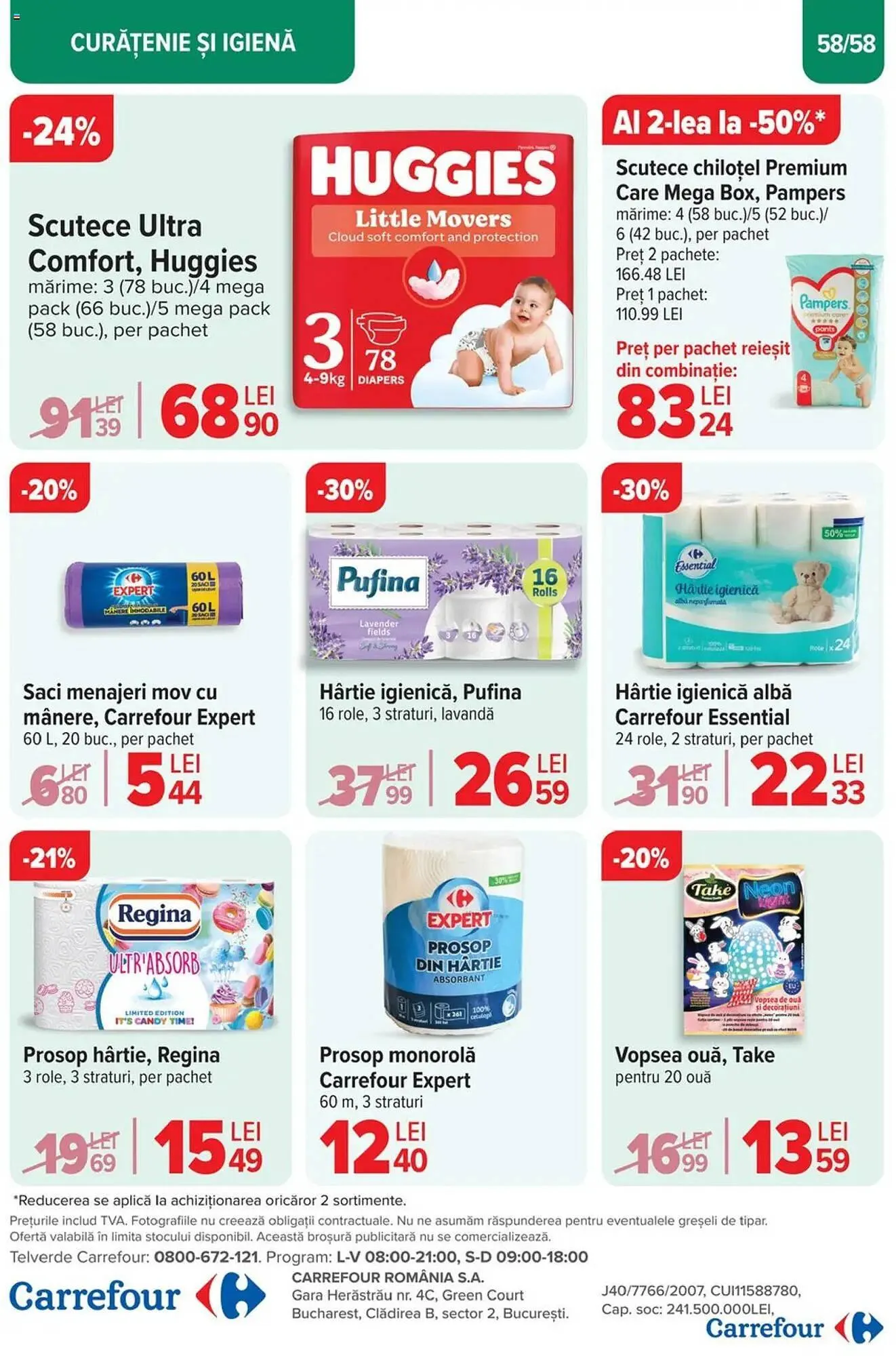 Catalog Catalog Carrefour de la 2 aprilie până la 13 aprilie 2025 - Revista Pagina 58