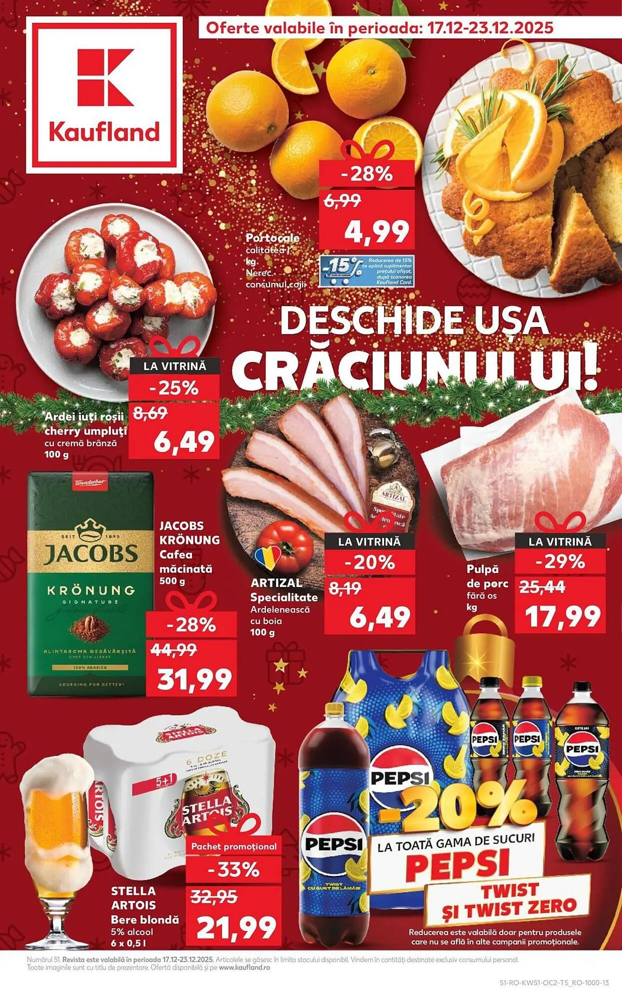 Catalog Catalog Kaufland de la 17 decembrie până la 23 decembrie 2025 - Revista Pagina 1