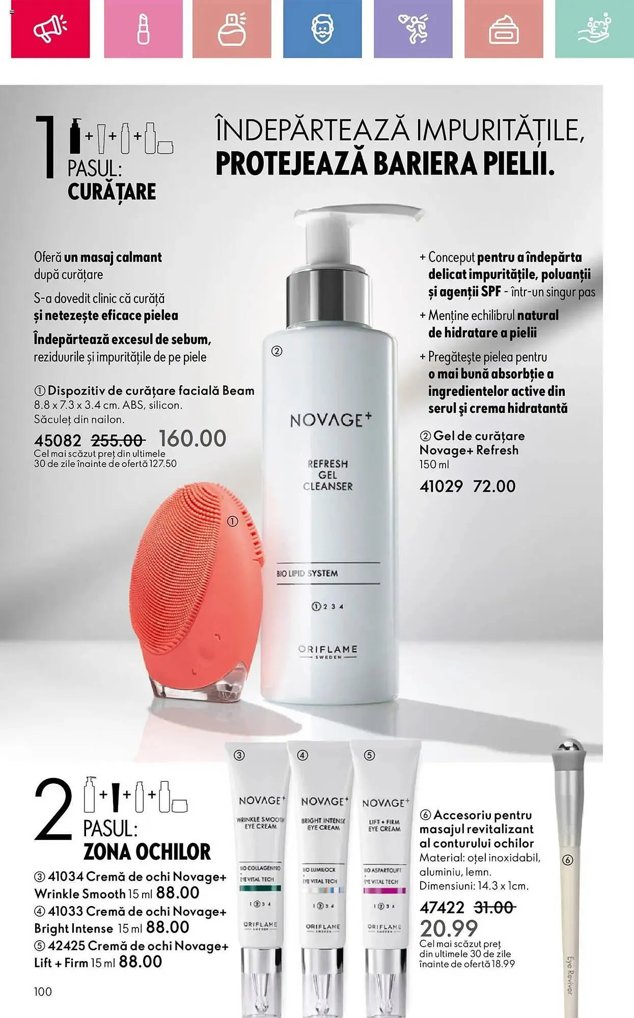 Catalog Catalog Oriflame de la 13 aprilie până la 3 mai 2025 - Revista Pagina 100