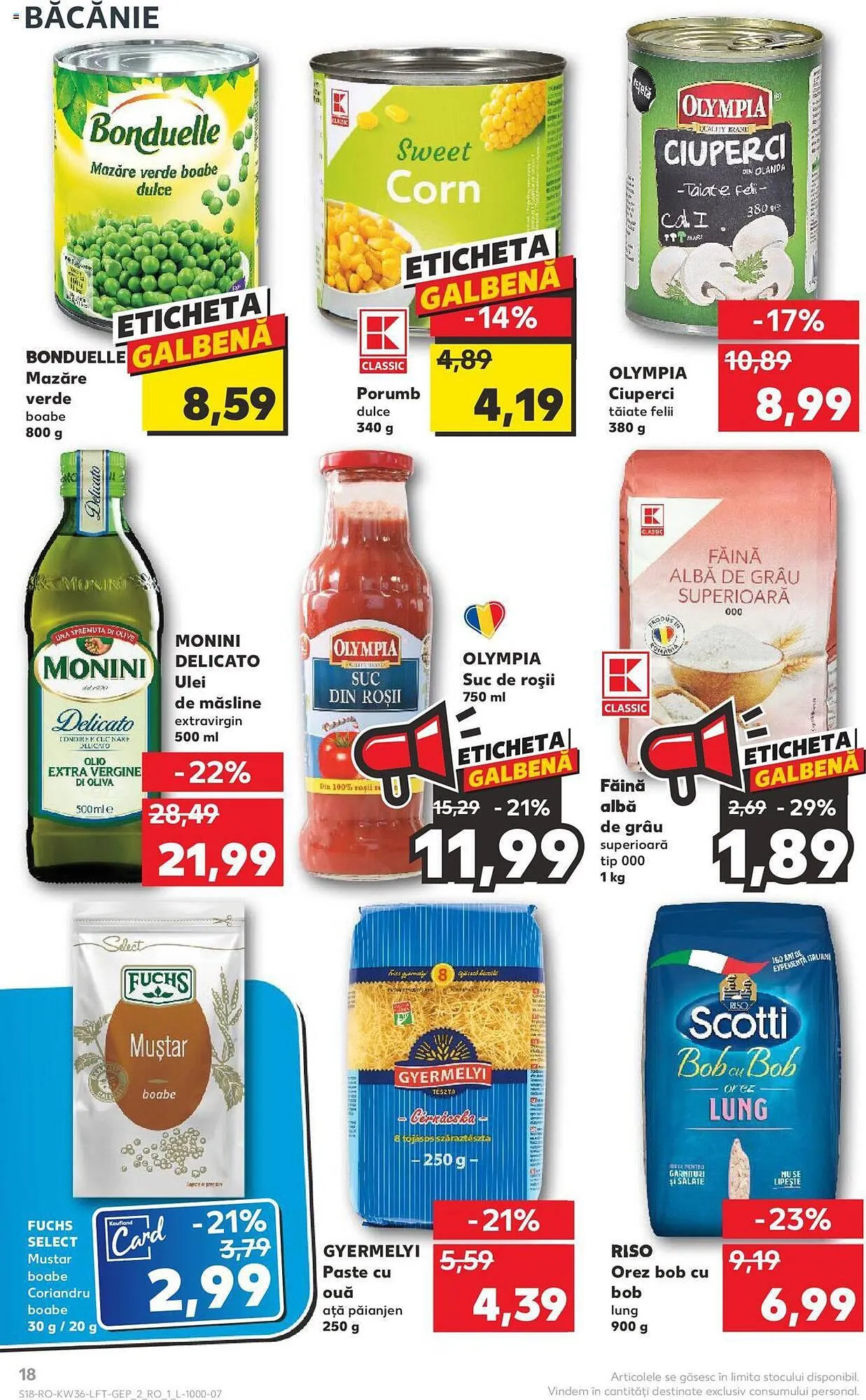 Catalog Kaufland catalog de la 6 septembrie până la 12 septembrie 2023 - Revista Pagina 18
