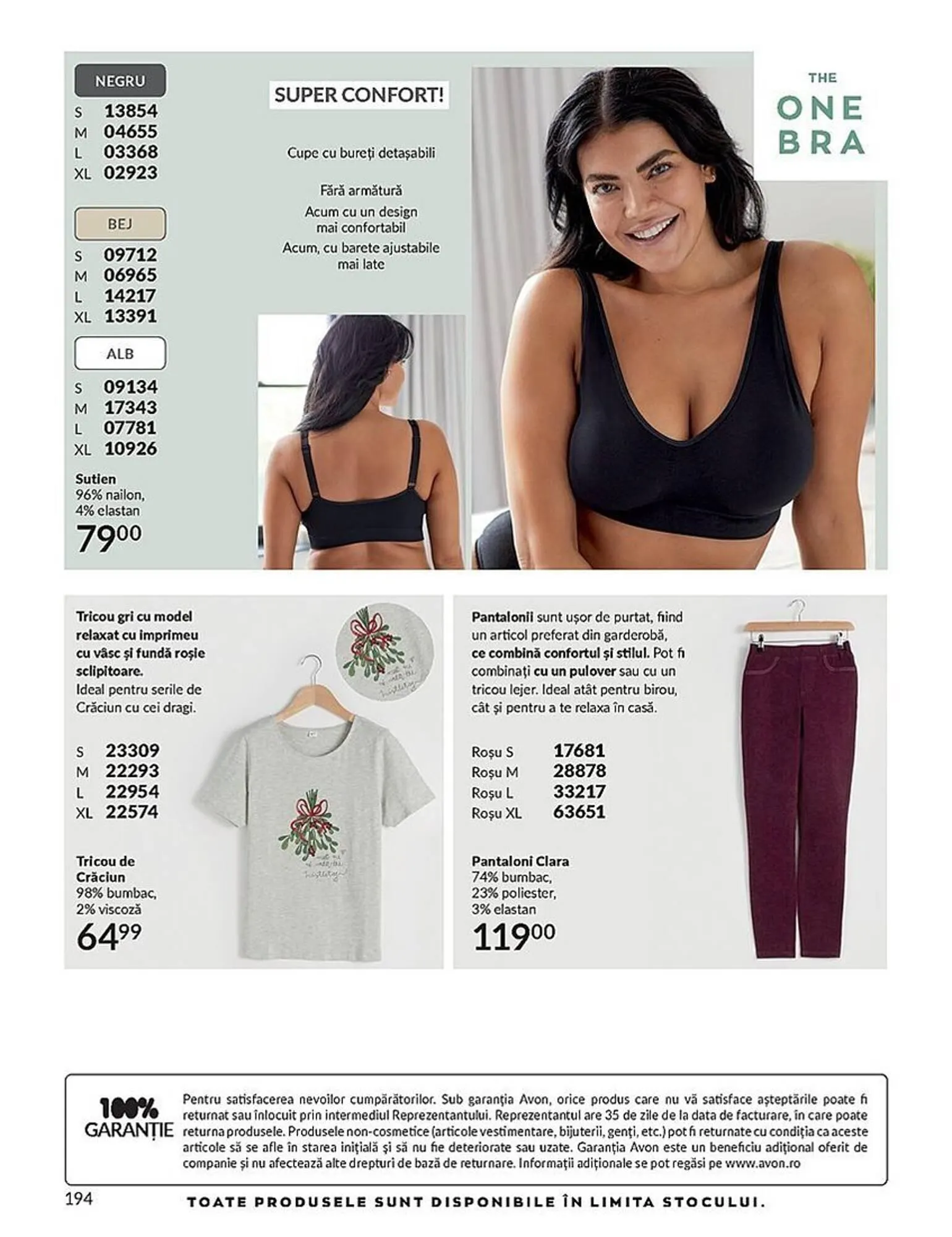 Catalog Avon catalog de la 1 octombrie până la 31 octombrie 2023 - Revista Pagina 194