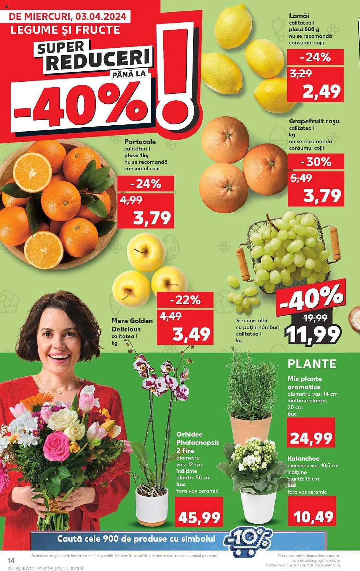 Catalog Kaufland catalog de la 3 aprilie până la 9 aprilie 2024 - Revista Pagina 14