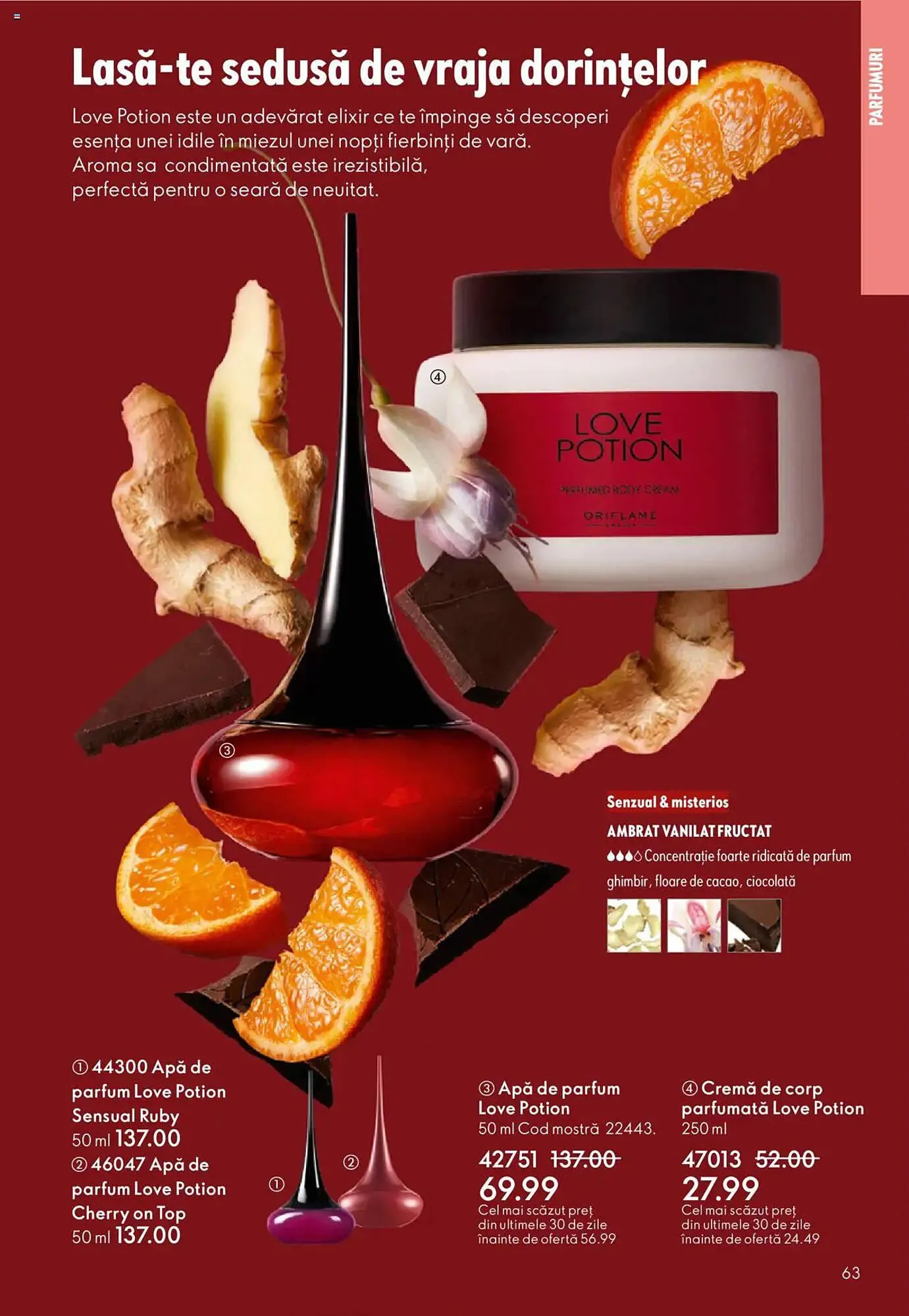 Catalog Catalog Oriflame de la 22 octombrie până la 11 noiembrie 2025 - Revista Pagina 63