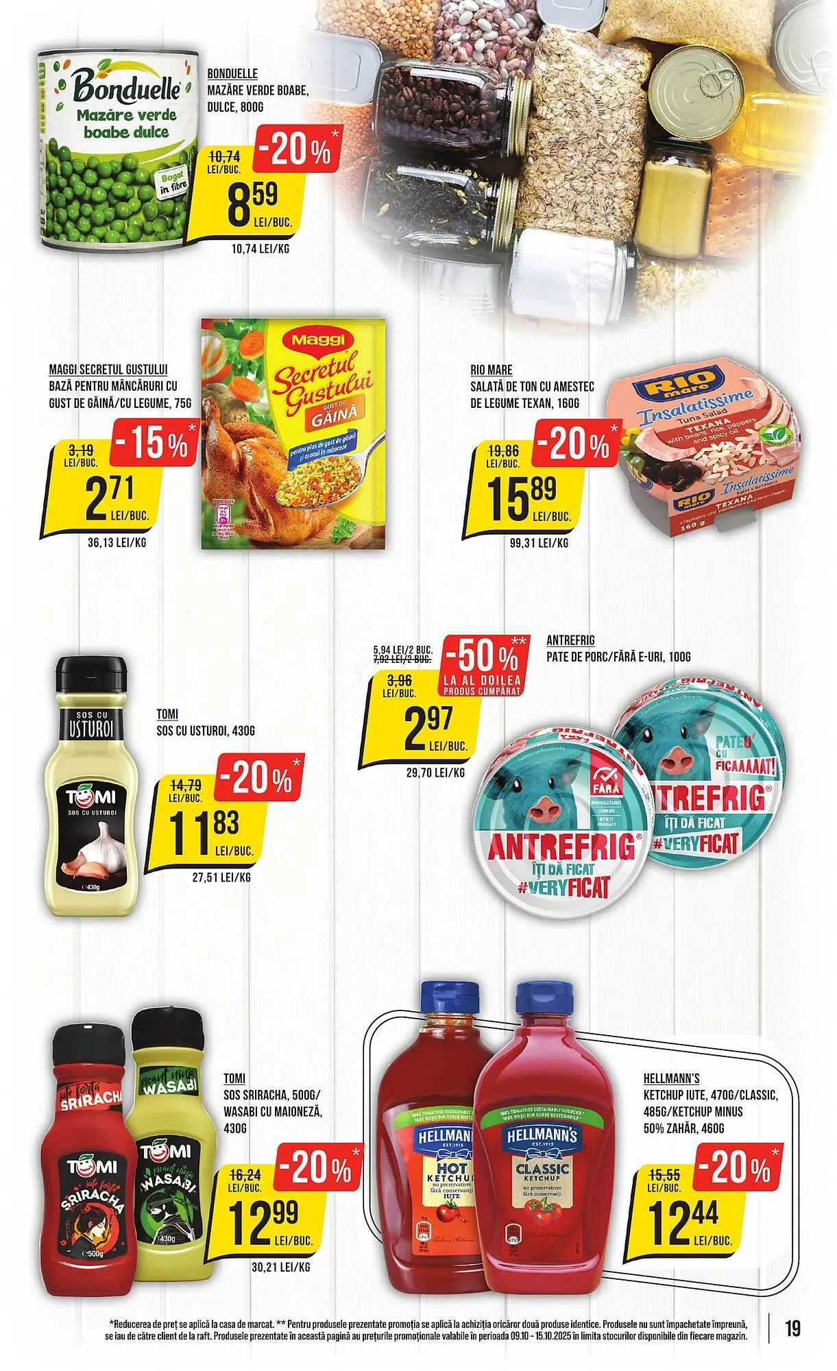 Catalog Catalog Mega Image de la 9 octombrie până la 15 octombrie 2025 - Revista Pagina 19