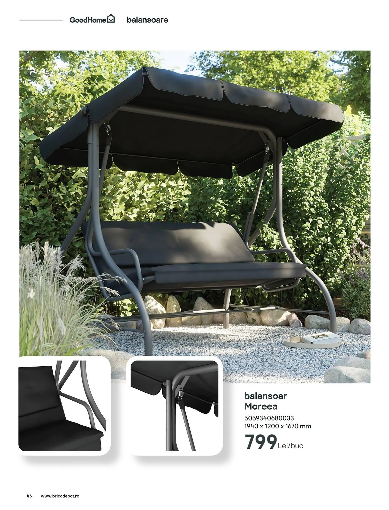 Catalog Brico Depôt catalog de la 22 aprilie până la 22 aprilie 2025 - Revista Pagina 46