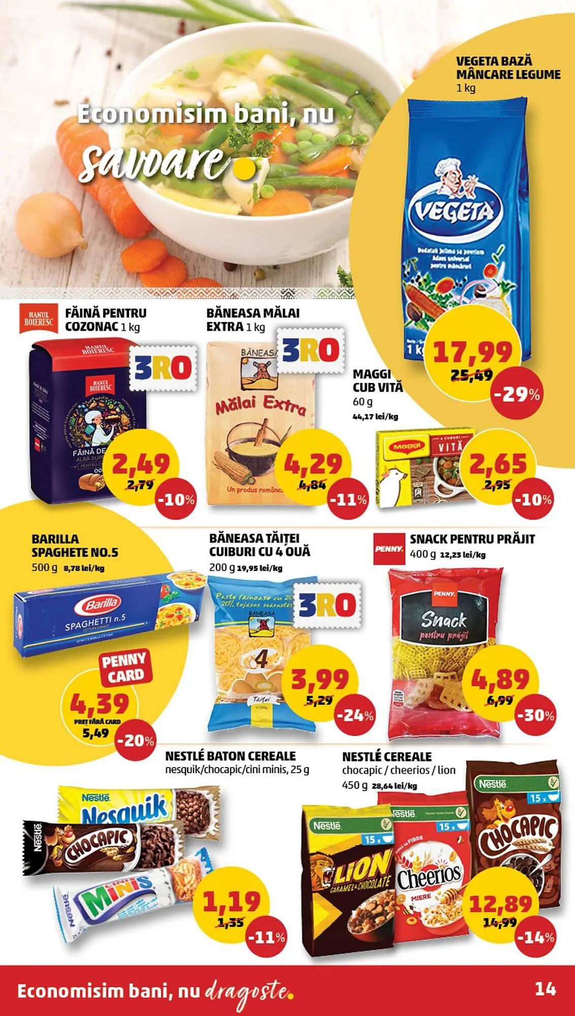 Catalog Penny catalog de la 27 septembrie până la 3 octombrie 2023 - Revista Pagina 14