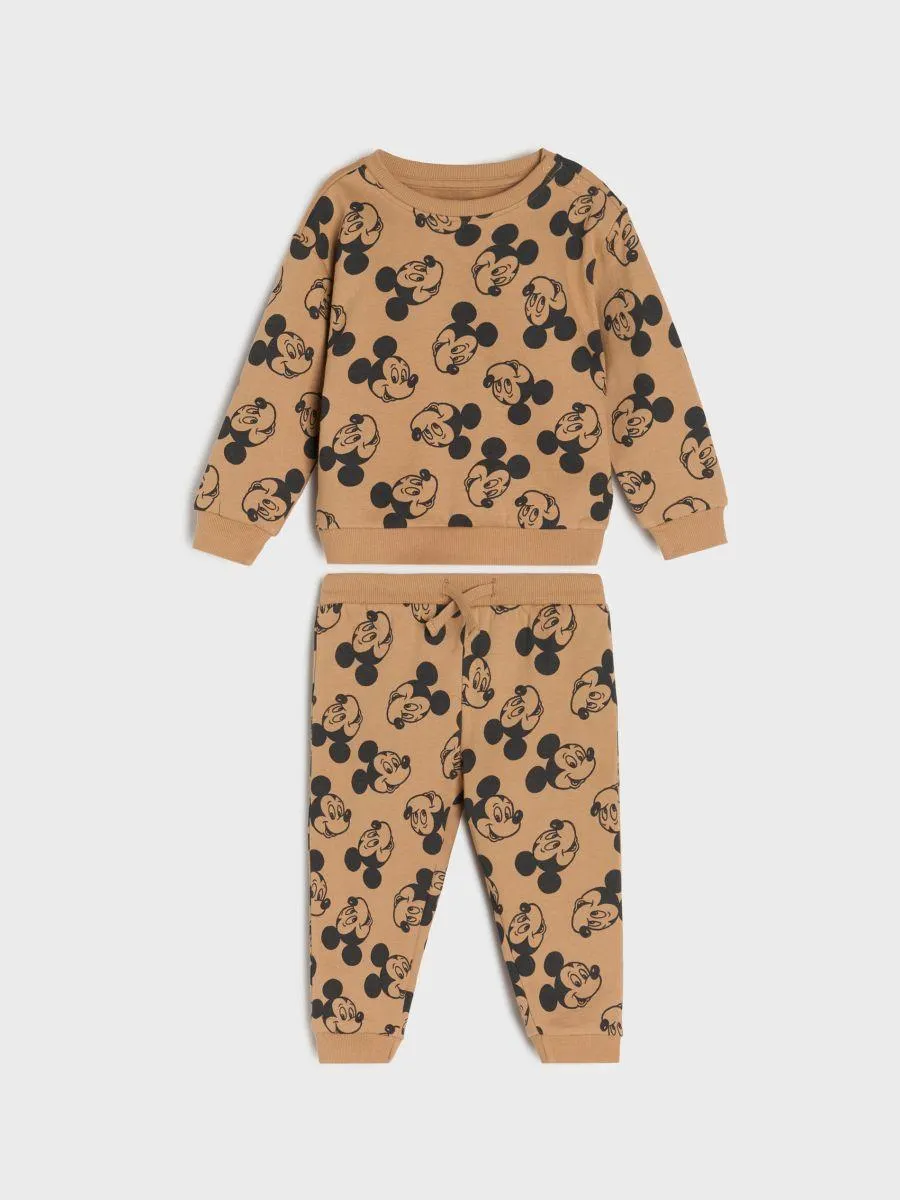 Compleu din jerseu Mickey Mouse