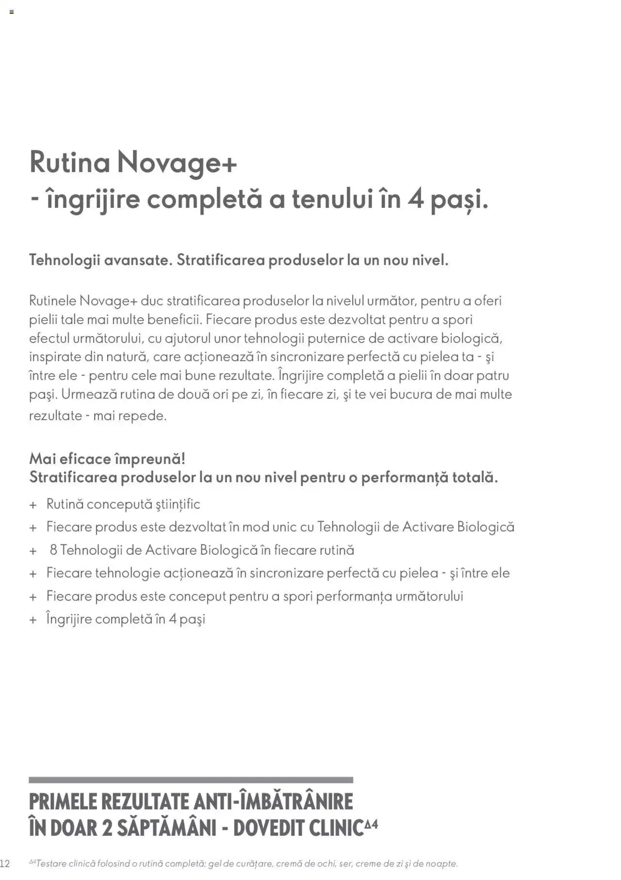 Catalog Oriflame catalog - Ghidul NOVAGE+ de la 1 martie până la 31 decembrie 2023 - Revista Pagina 12