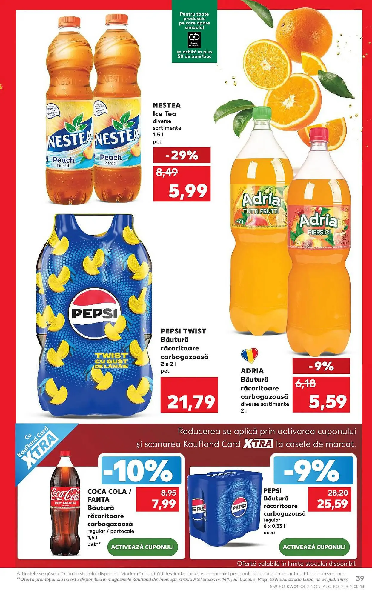 Catalog Catalog Kaufland de la 21 ianuarie până la 27 ianuarie 2026 - Revista Pagina 39