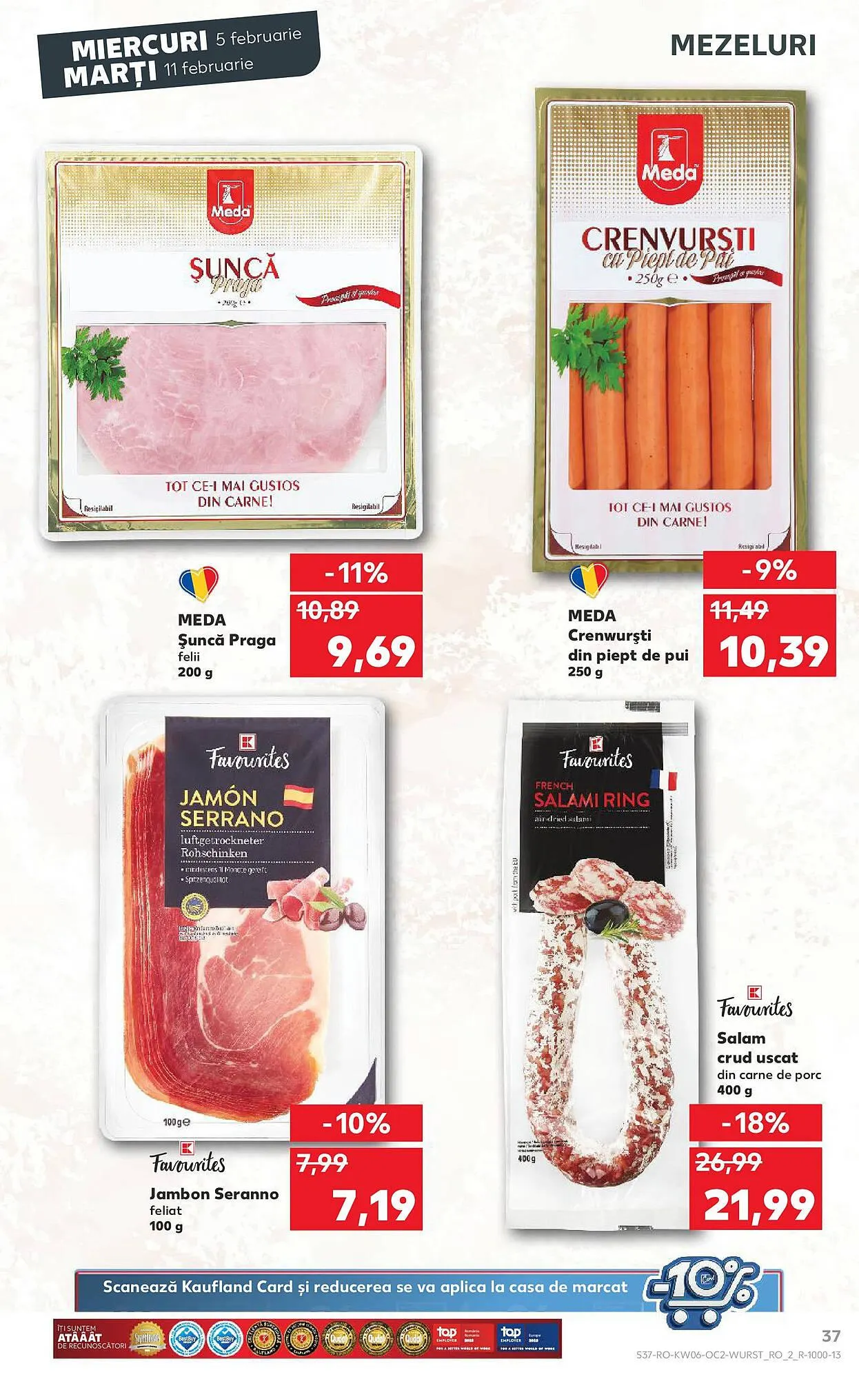 Catalog Catalog Kaufland de la 5 februarie până la 11 februarie 2025 - Revista Pagina 37