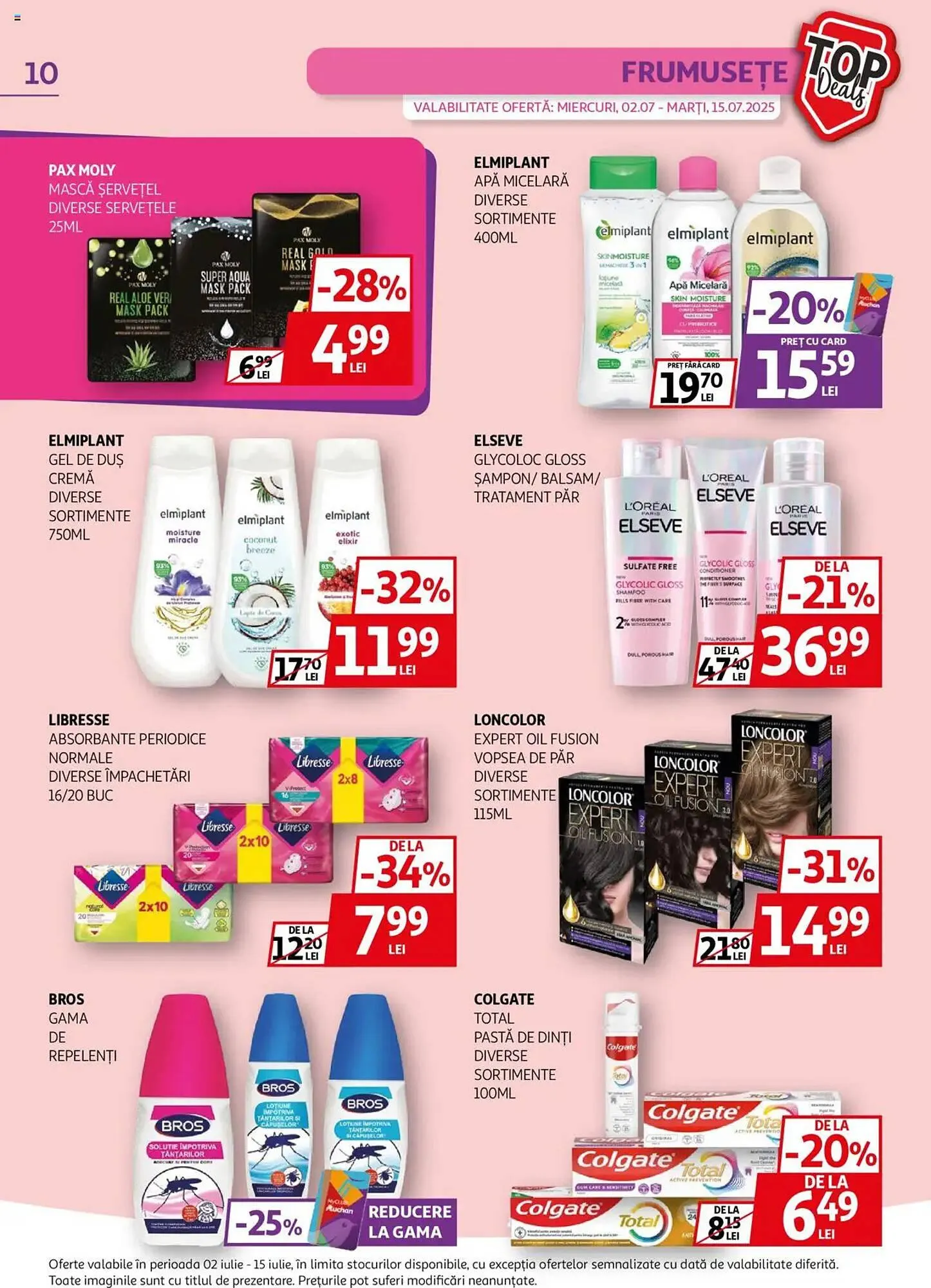 Catalog Catalog Auchan de la 1 iulie până la 15 iulie 2025 - Revista Pagina 10