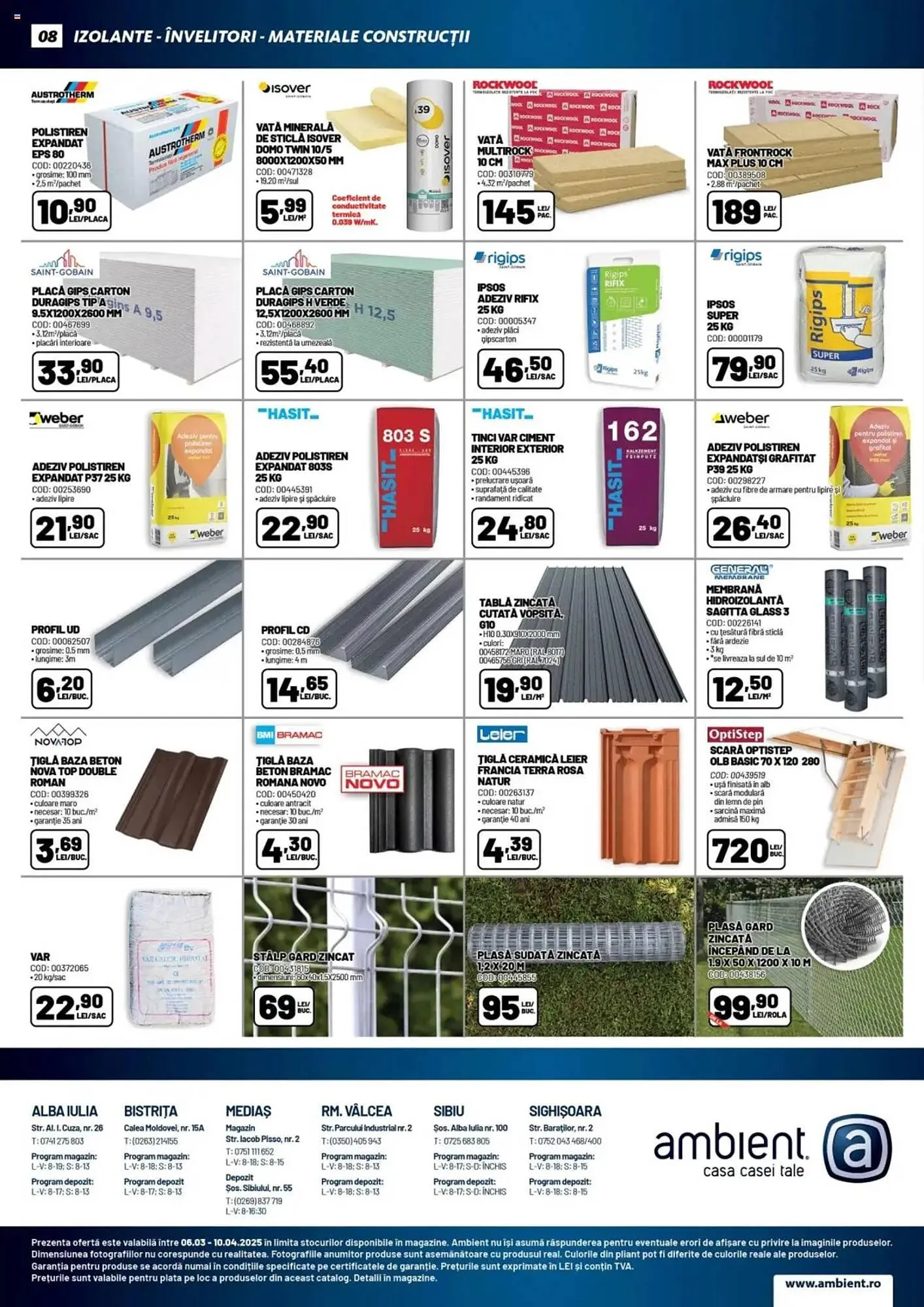 Catalog Catalog Ambient de la 6 martie până la 10 aprilie 2025 - Revista Pagina 8