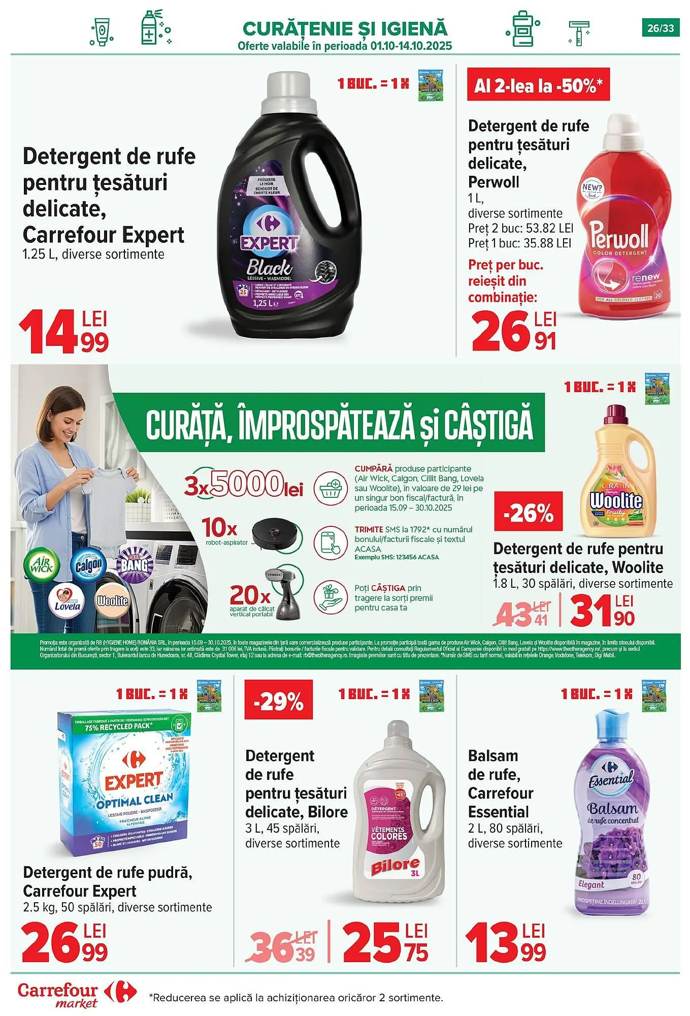 Catalog Catalog Carrefour Market de la 1 octombrie până la 14 octombrie 2025 - Revista Pagina 27