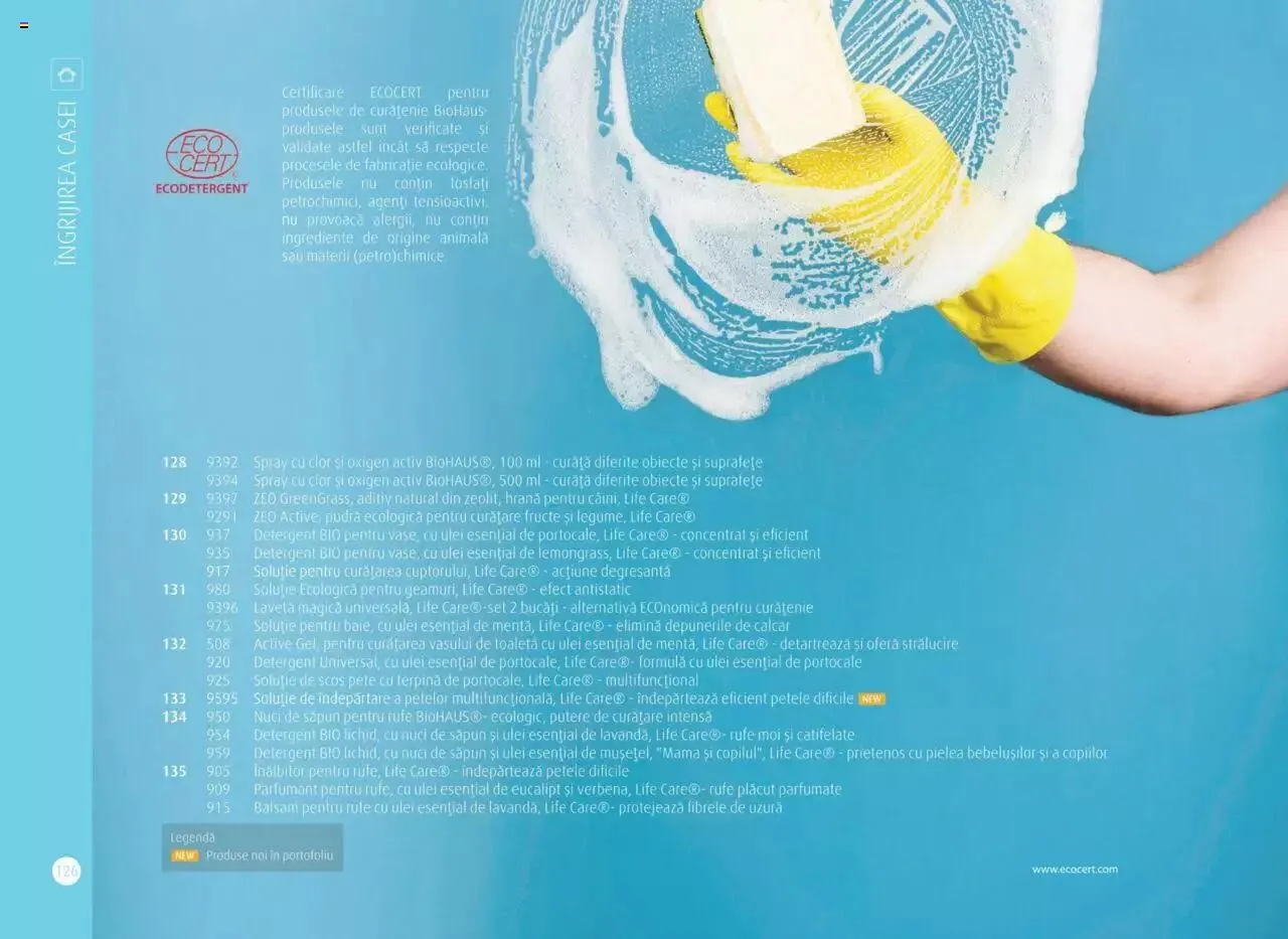 Catalog Life Care - Catalog Life Care toamna 2023 - iarna 2024 de la 1 septembrie până la 31 ianuarie 2024 - Revista Pagina 128