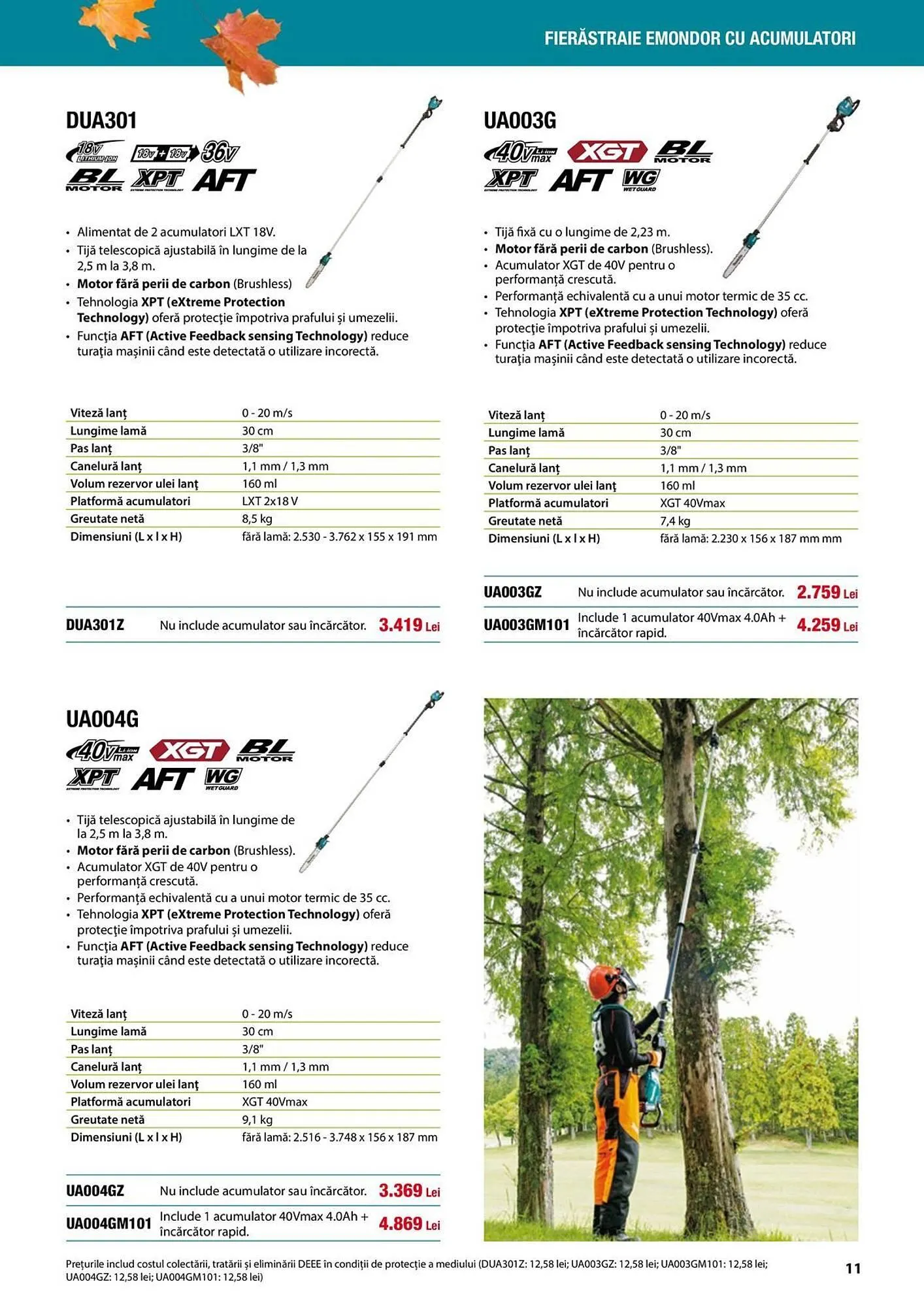 Catalog Catalog Makita de la 12 septembrie până la 24 decembrie 2025 - Revista Pagina 11