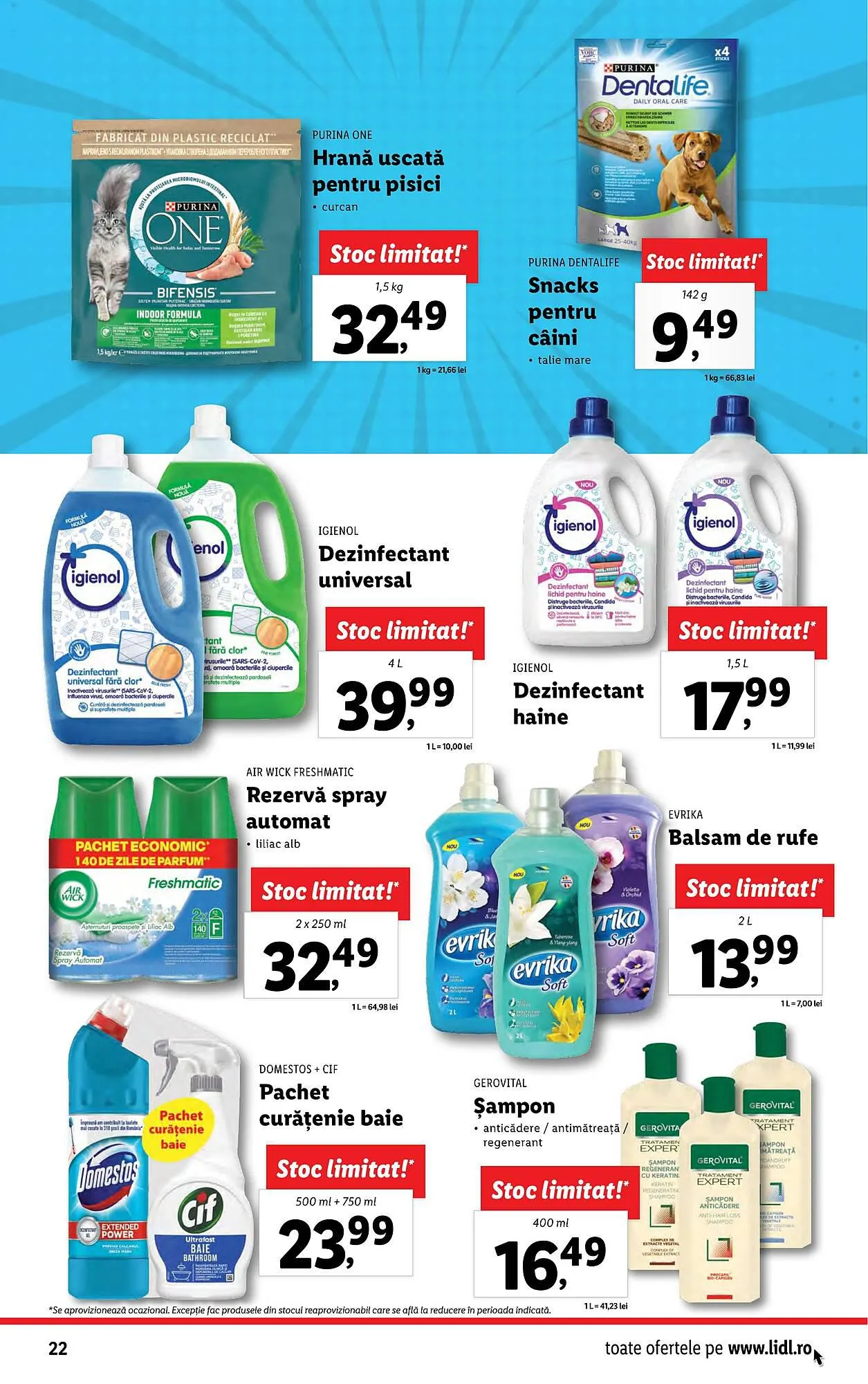 Catalog Lidl catalog de la 2 octombrie până la 8 octombrie 2023 - Revista Pagina 22