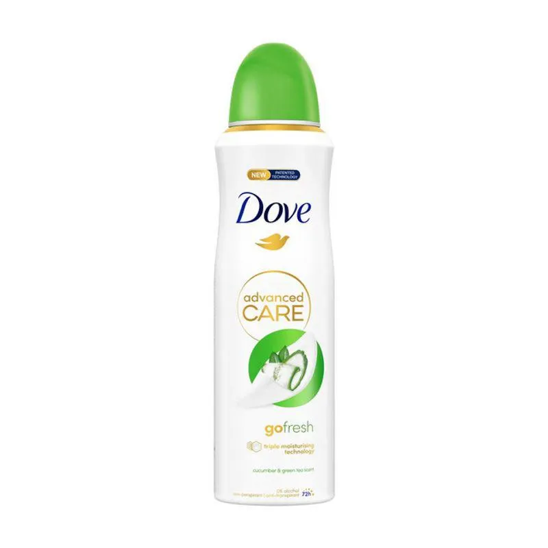 Deodorant spray Dove Advanced Care Go Fresh Cucumber & Green Tea, 200 ml