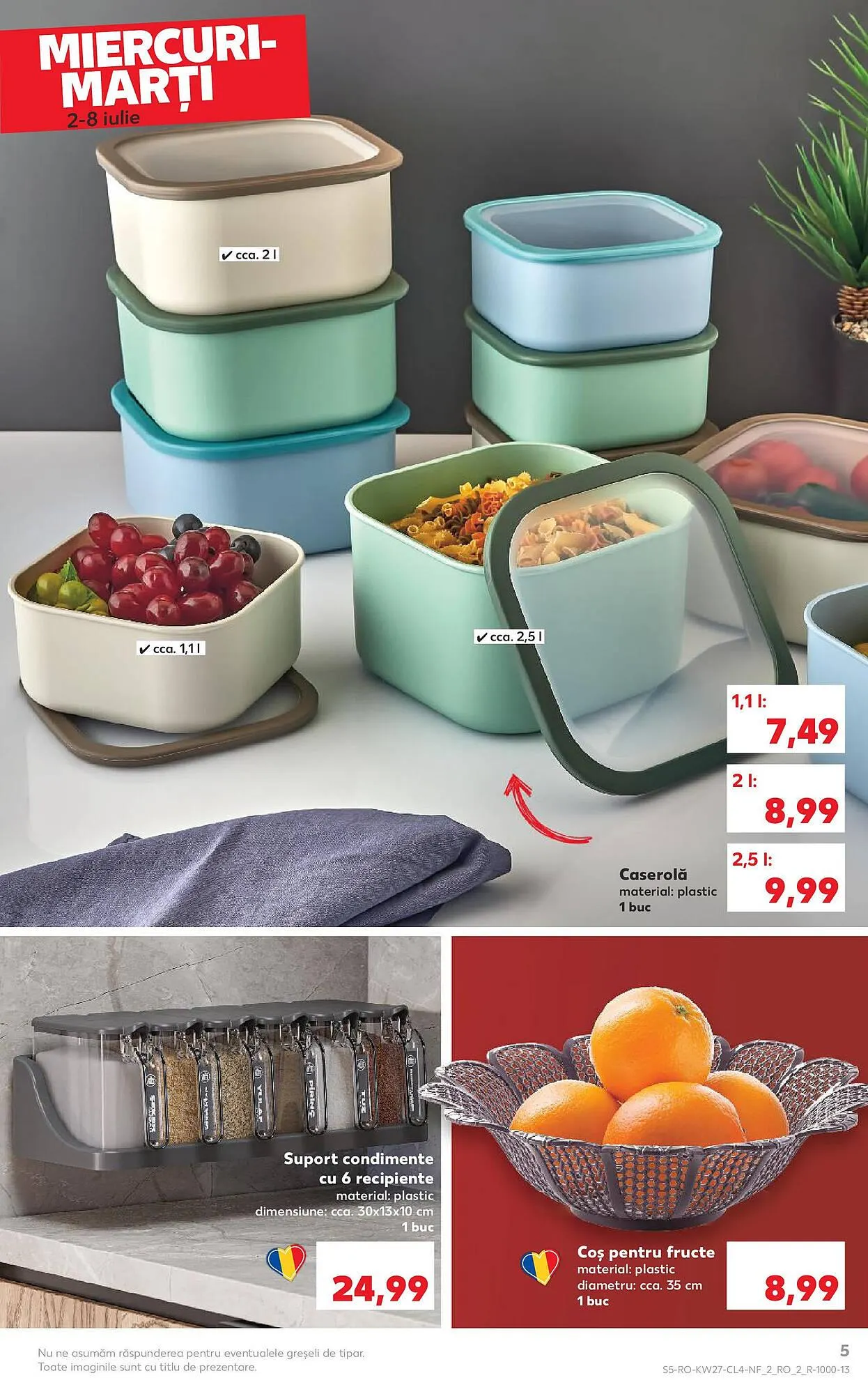 Catalog Catalog Kaufland de la 2 iulie până la 8 iulie 2025 - Revista Pagina 5