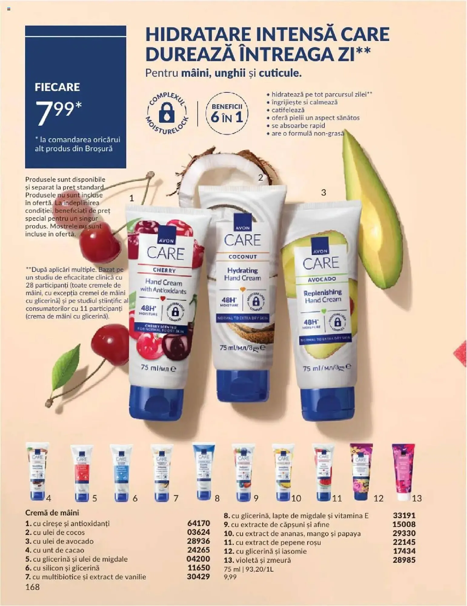Catalog Catalog Avon de la 31 mai până la 30 iunie 2025 - Revista Pagina 168