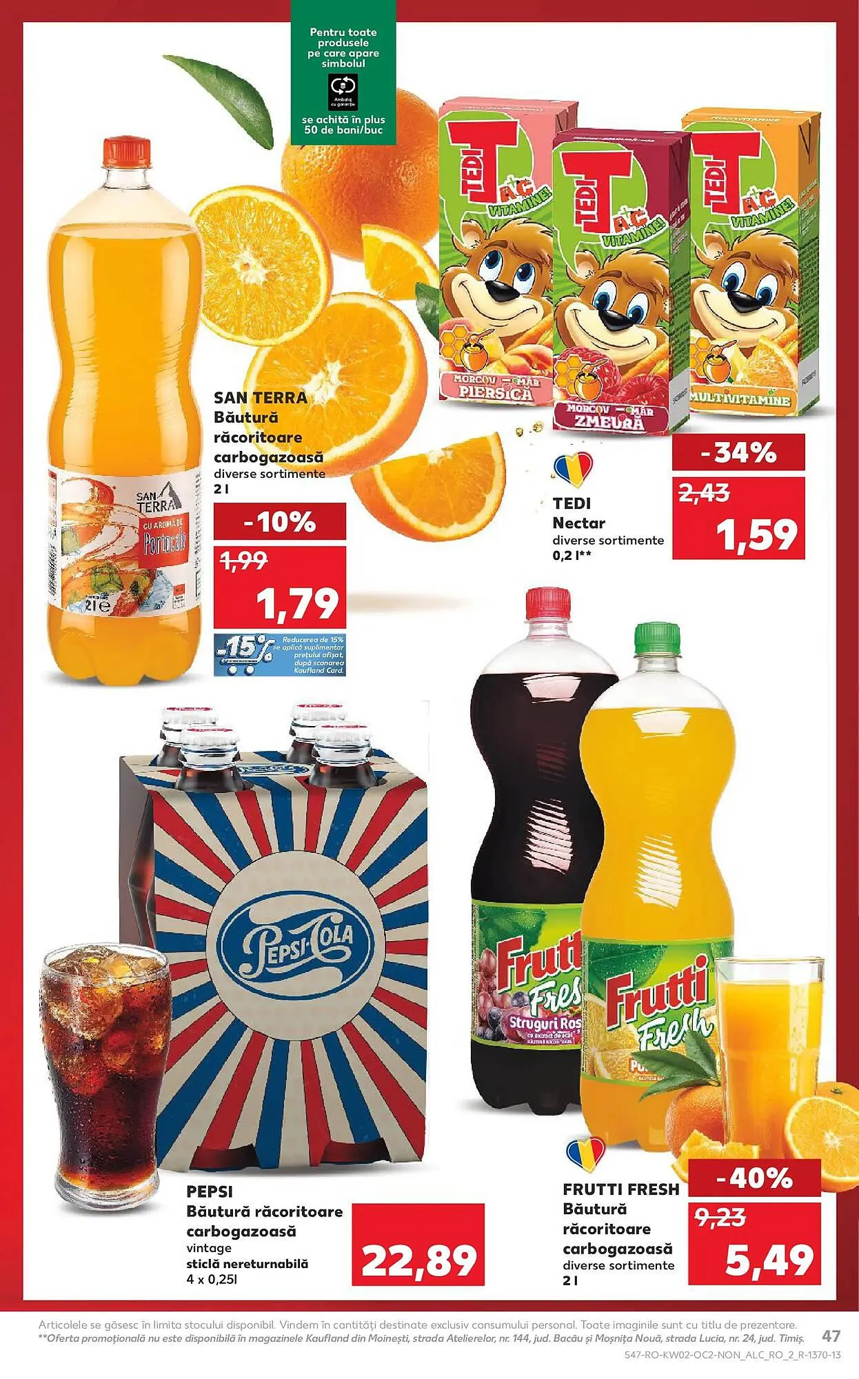 Catalog Catalog Kaufland de la 7 ianuarie până la 13 ianuarie 2026 - Revista Pagina 47
